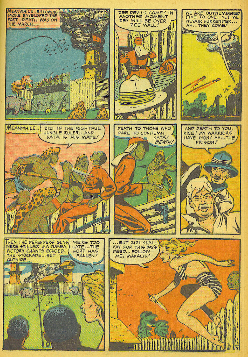 Read online Kaänga Comics comic -  Issue #7 - 21