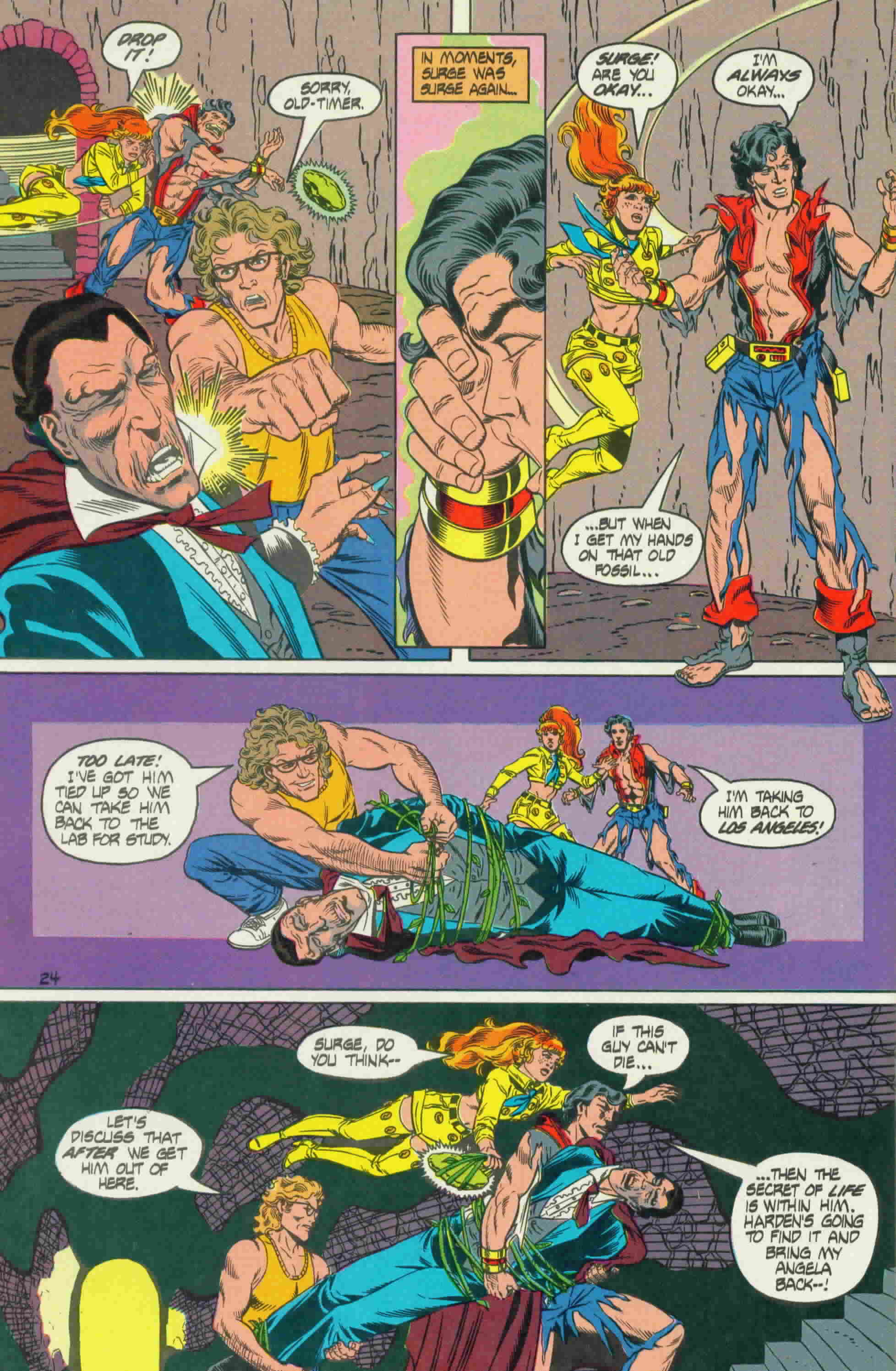 Read online DNAgents comic -  Issue #19 - 25