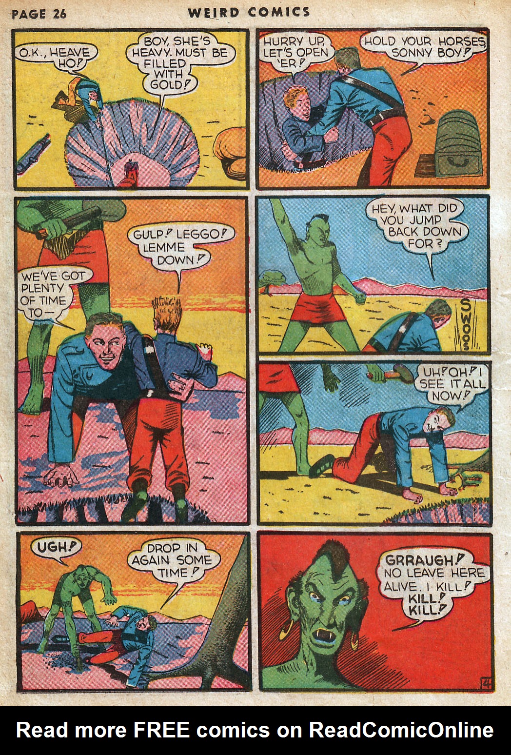 Read online Weird Comics comic -  Issue #3 - 28