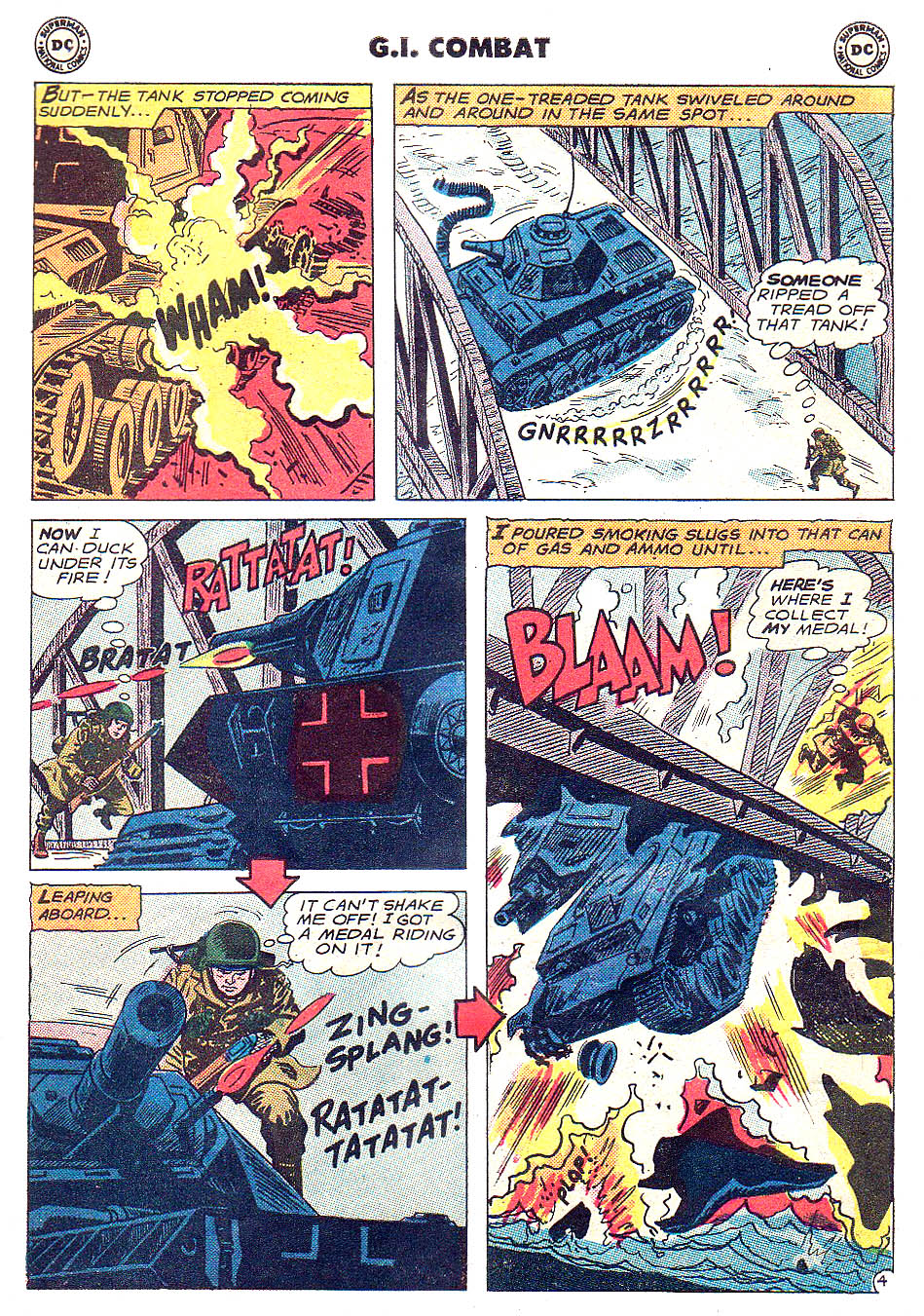 Read online G.I. Combat (1952) comic -  Issue #100 - 23