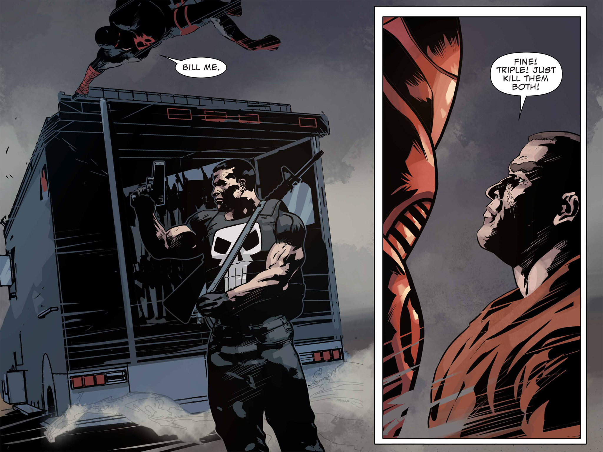 Read online Daredevil / Punisher : The Seventh Circle comic -  Issue #6 - 51
