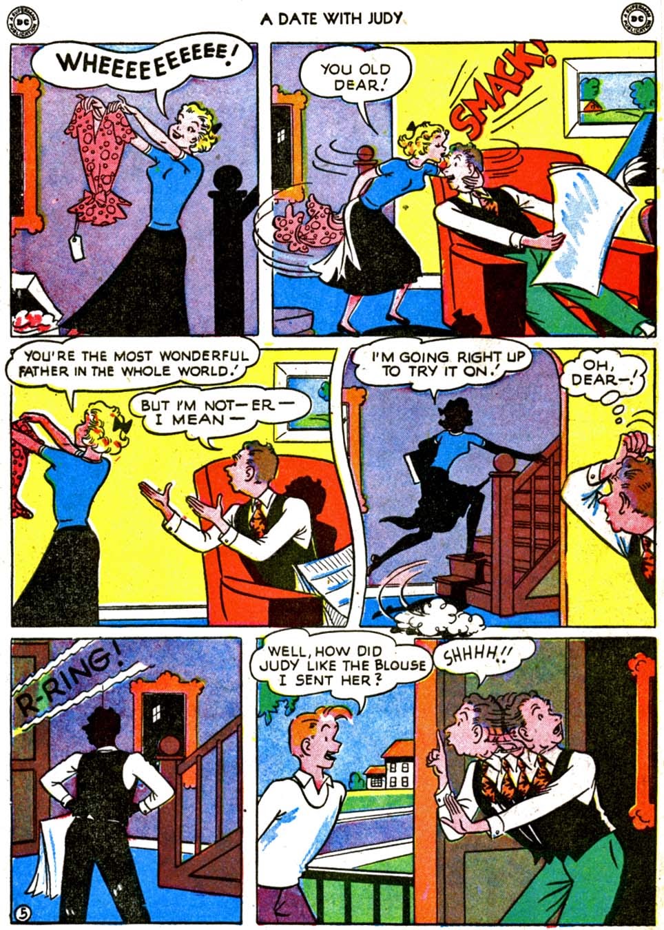 Read online A Date with Judy comic -  Issue #12 - 44