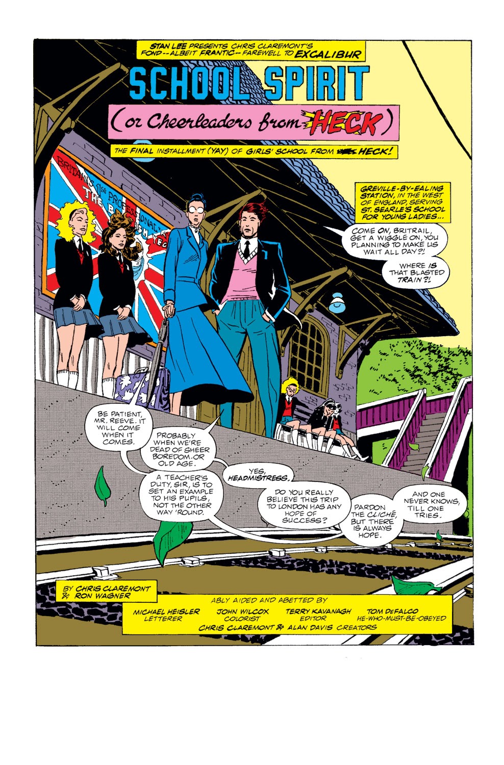 Read online Excalibur (1988) comic -  Issue #34 - 2