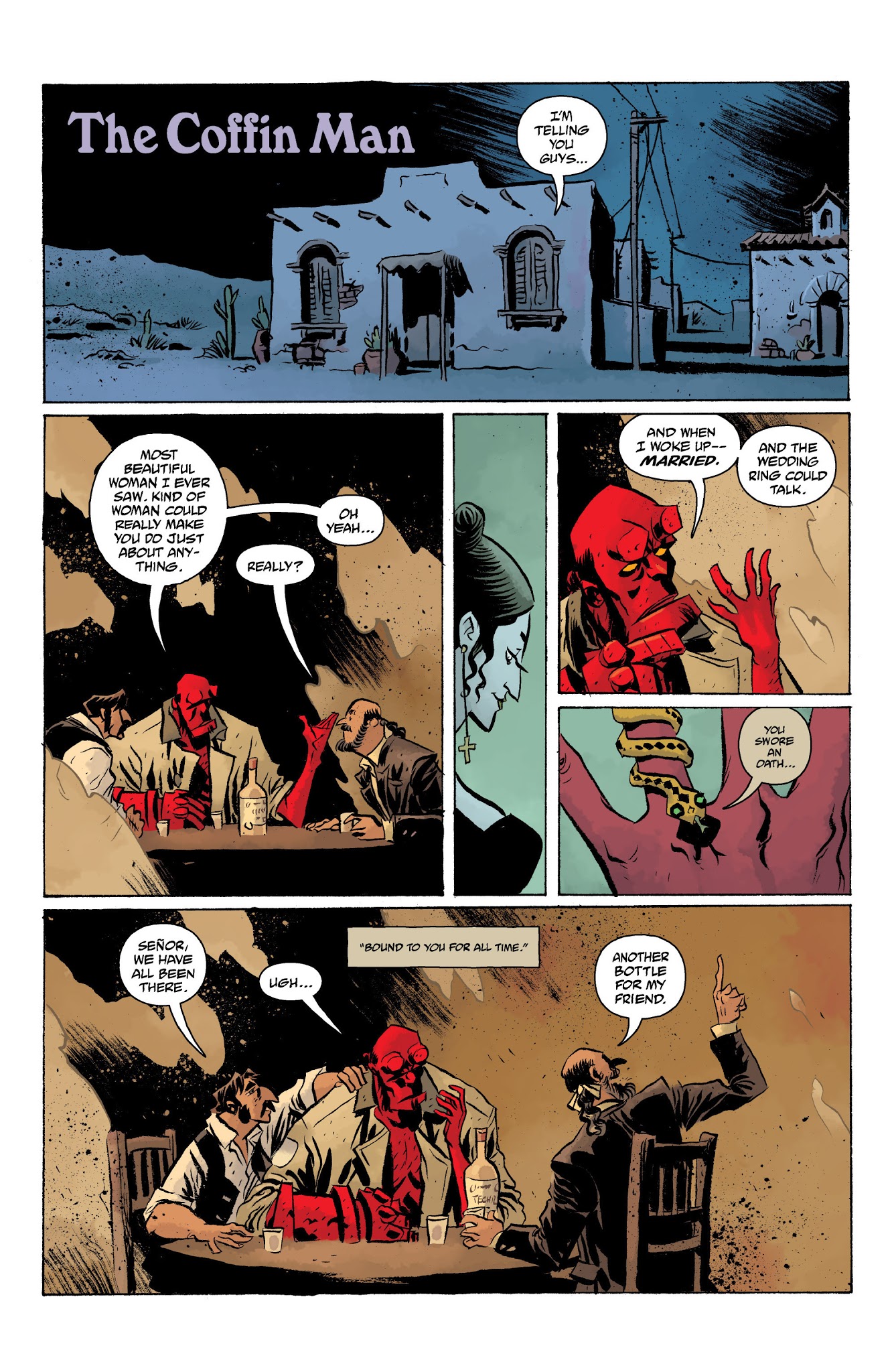 Read online Hellboy In Mexico comic -  Issue # TPB - 67