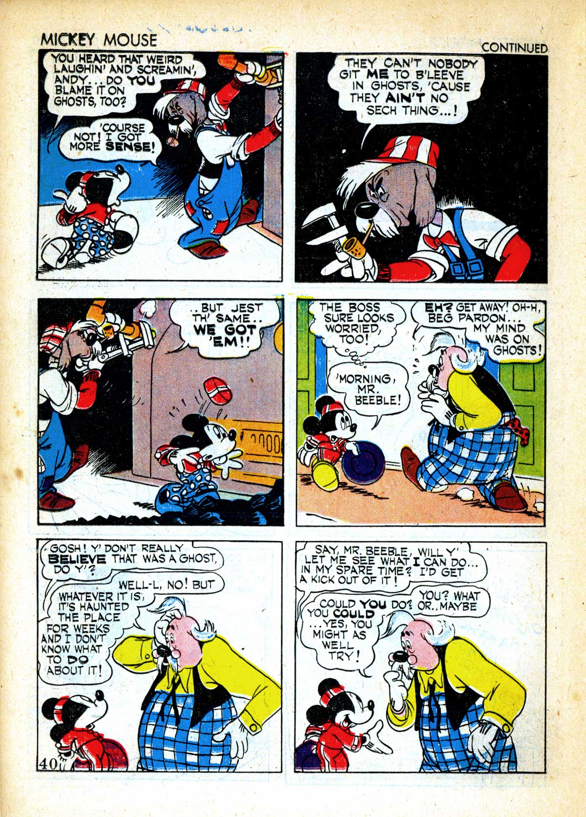 Read online Walt Disney's Comics and Stories comic -  Issue #31 - 45