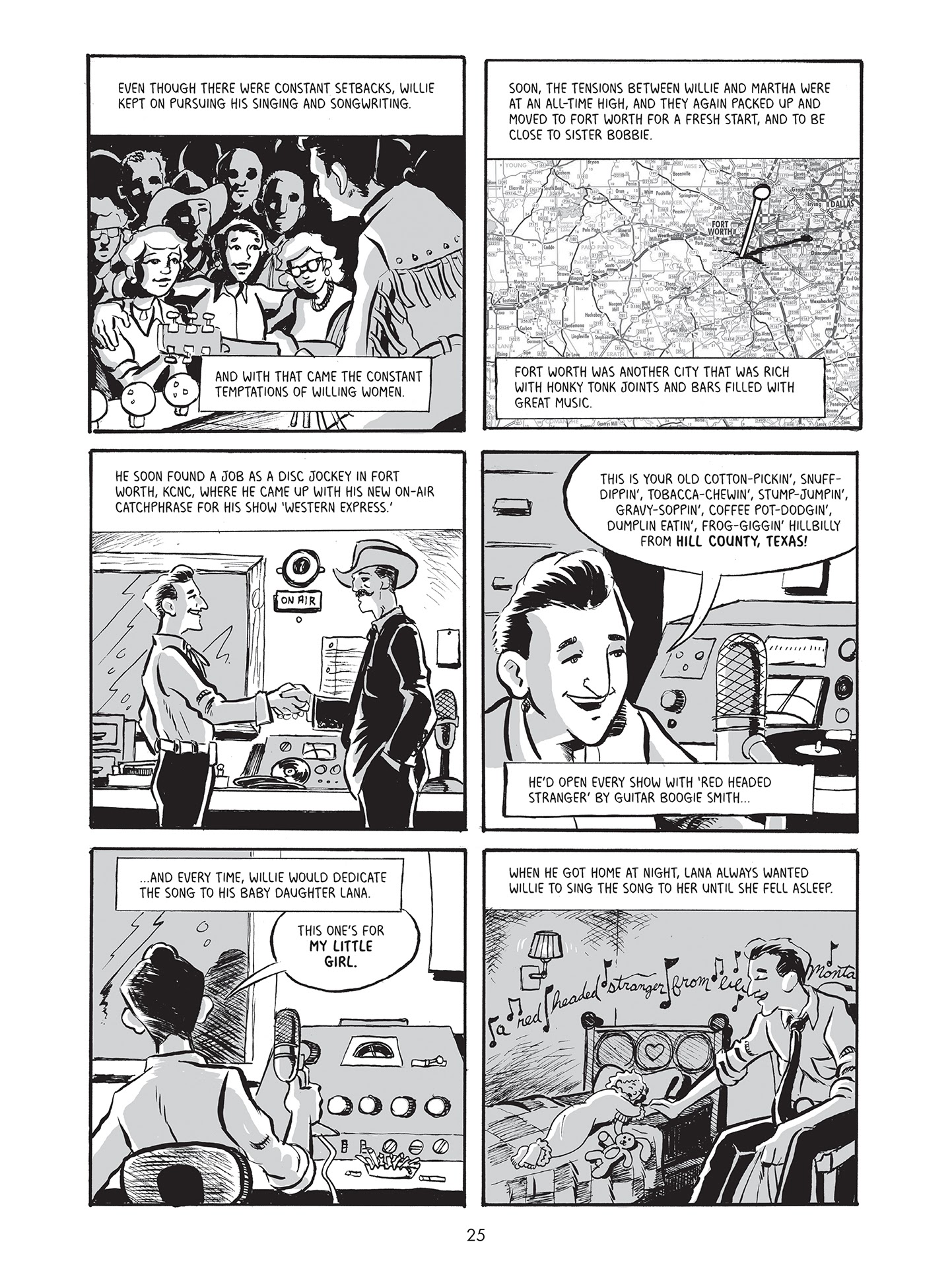 Read online Willie Nelson: A Graphic History comic -  Issue # TPB - 25