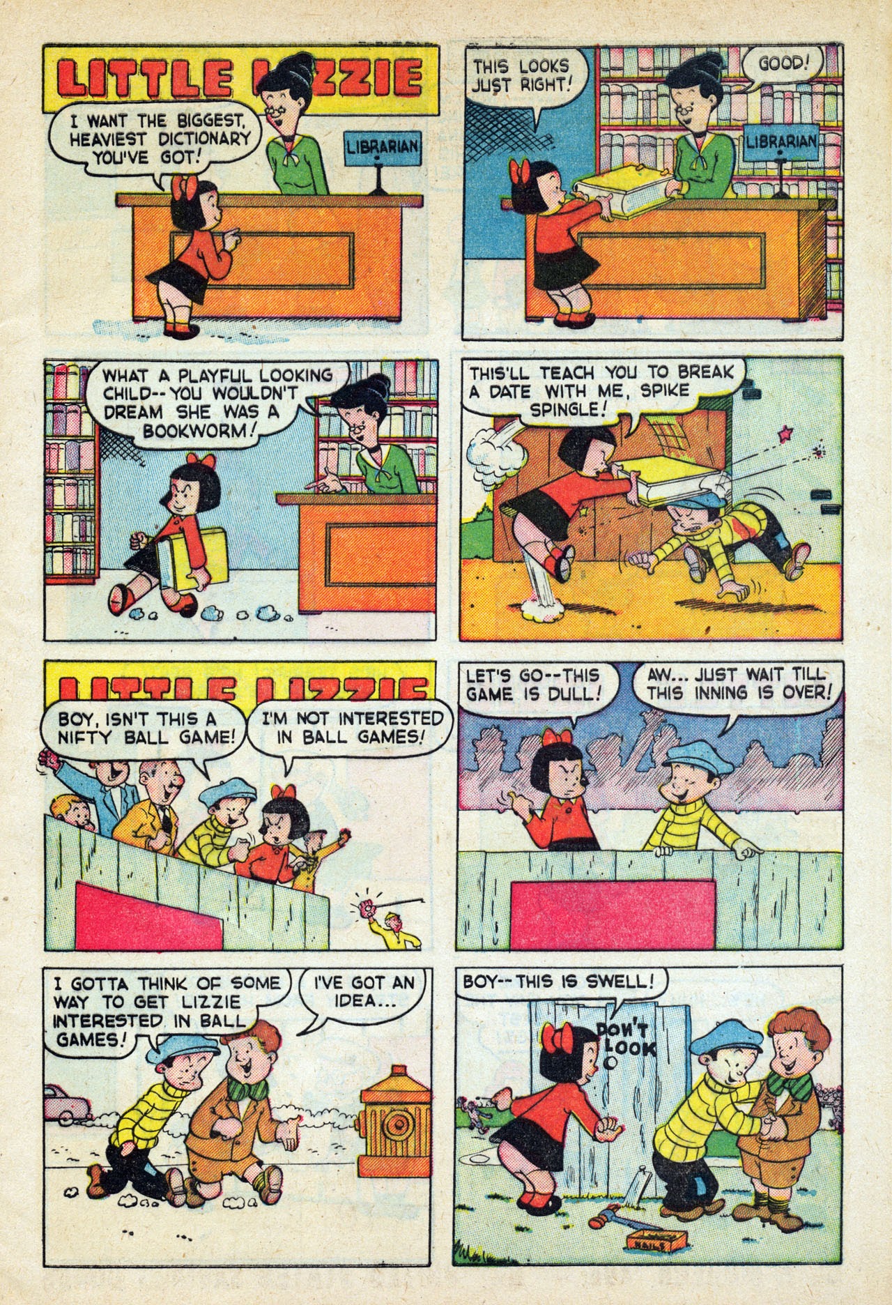 Read online Little Lizzie (1949) comic -  Issue #2 - 9