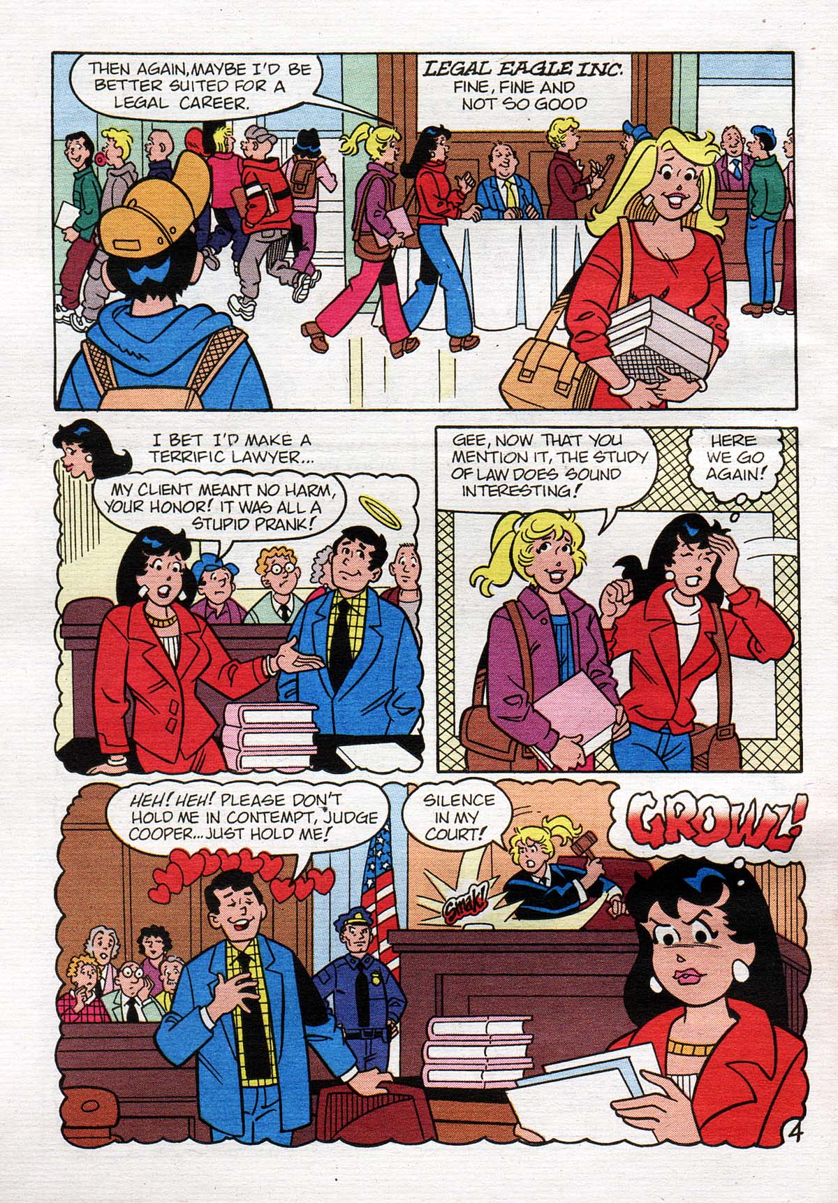 Read online Betty and Veronica Digest Magazine comic -  Issue #145 - 5