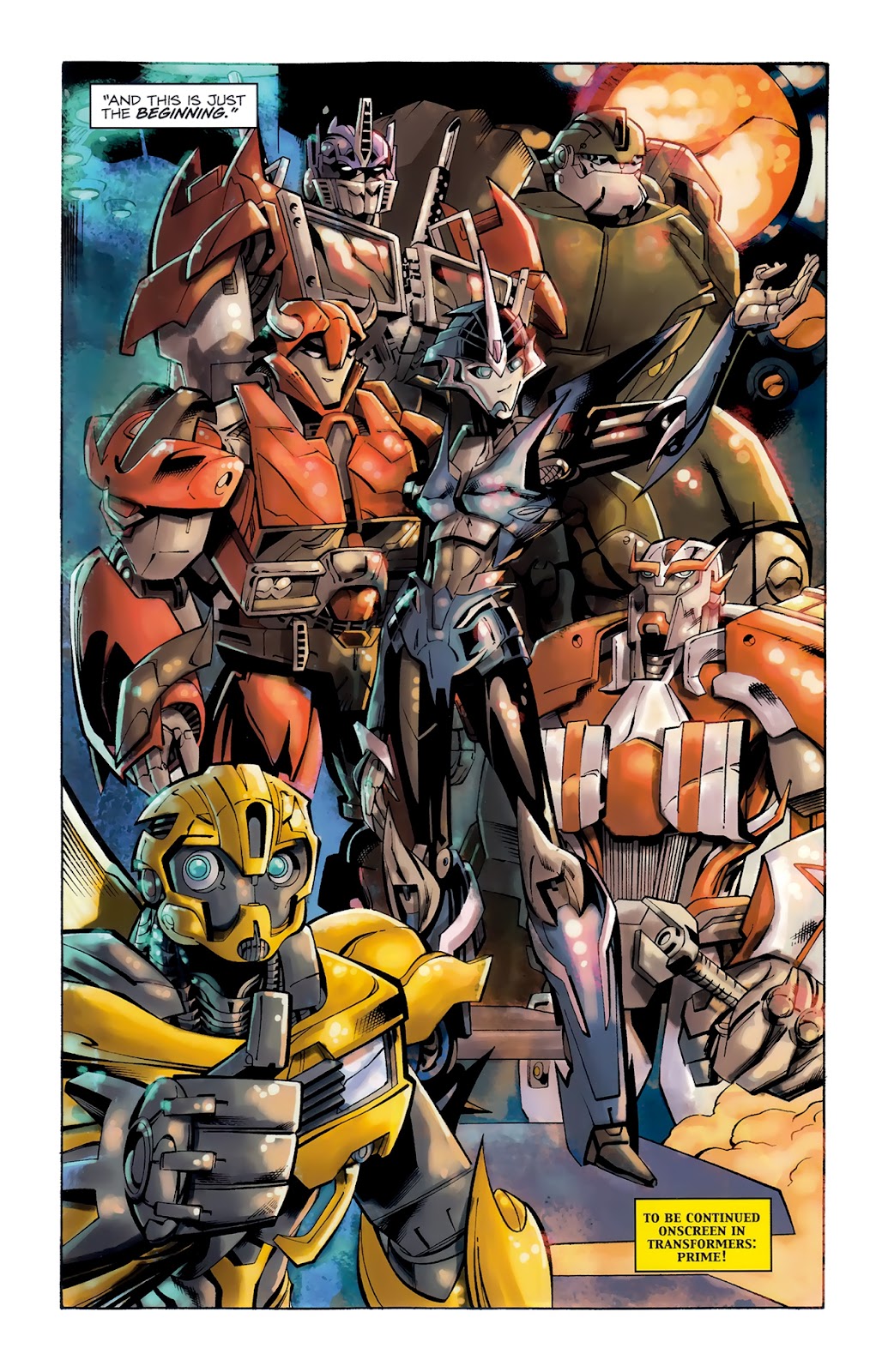Read online The Transformers Prime comic Issue 4