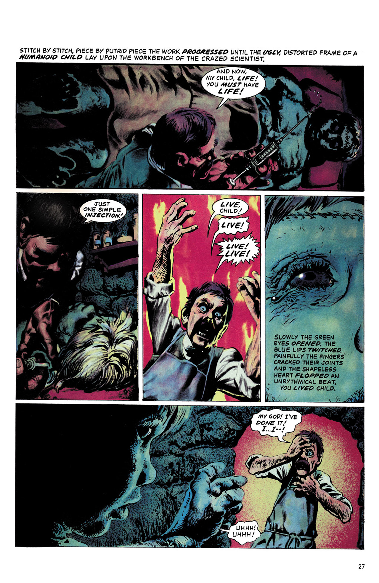 Read online Eerie comic -  Issue #1 - 29