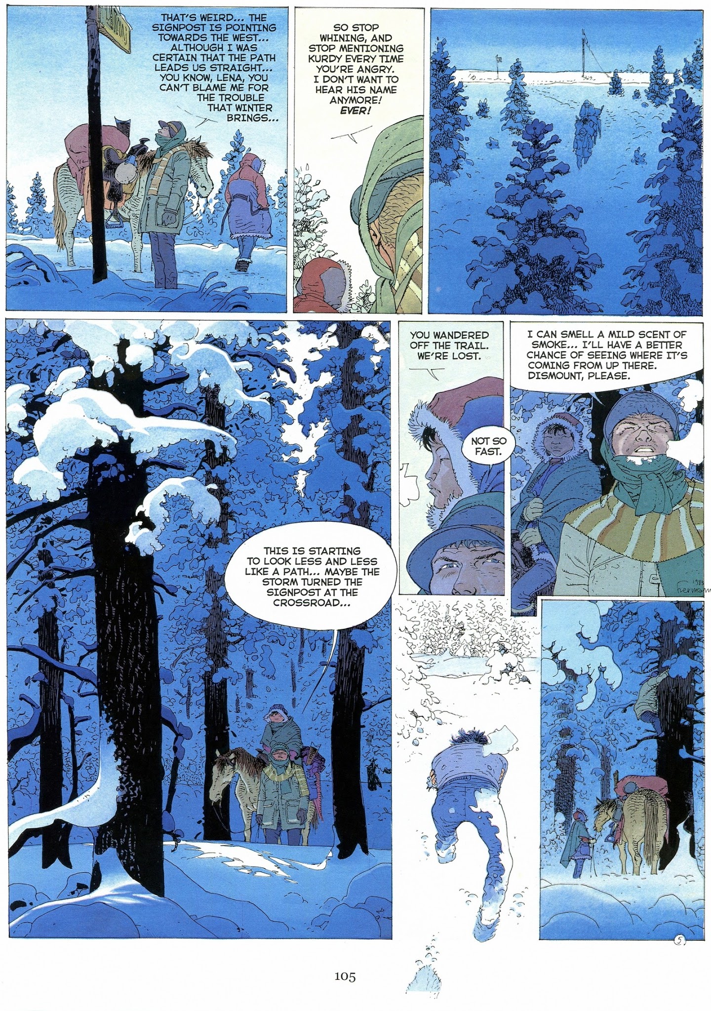 Read online Jeremiah by Hermann comic -  Issue # TPB 3 - 106