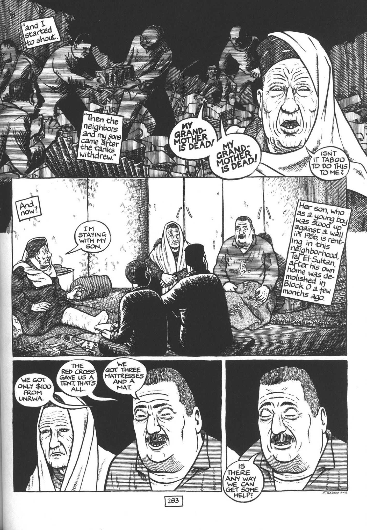 Read online Footnotes in Gaza comic -  Issue # TPB - 301
