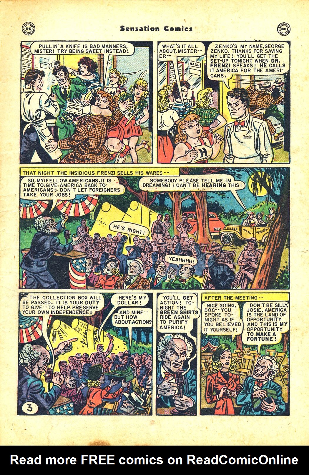Read online Sensation (Mystery) Comics comic -  Issue #81 - 5