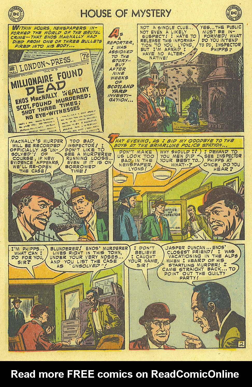Read online House of Mystery (1951) comic -  Issue #35 - 29