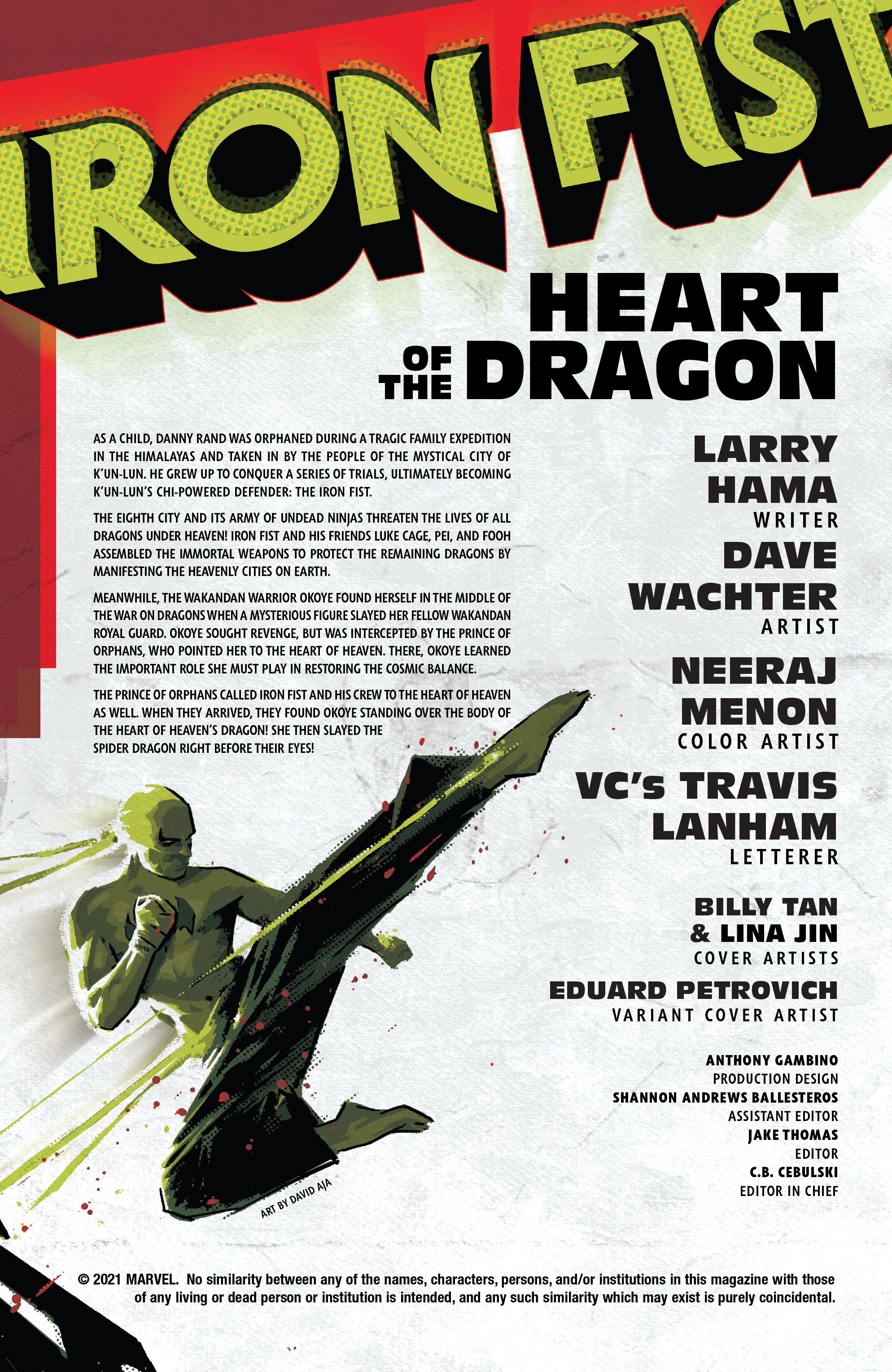 Read online Iron Fist: Heart Of The Dragon comic -  Issue #5 - 2