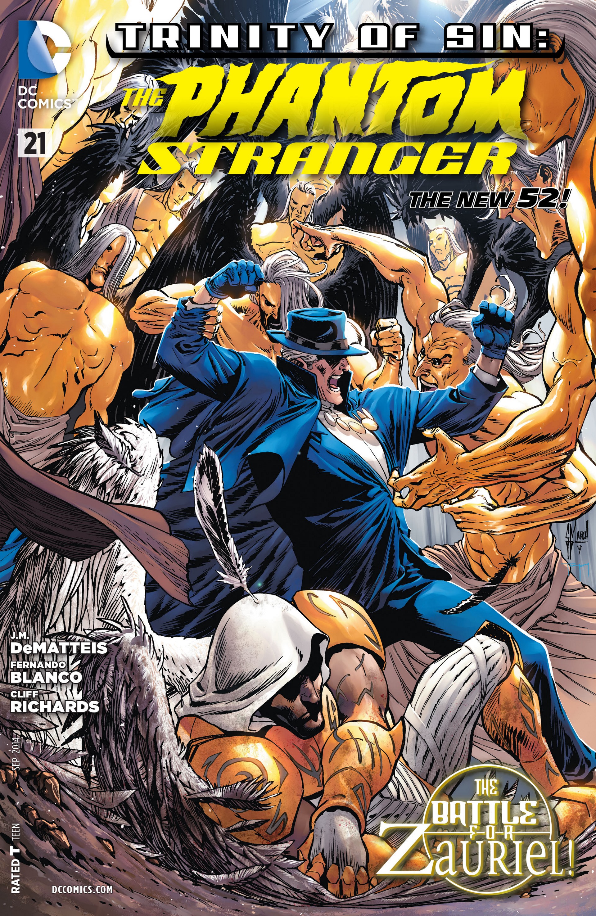 Read online Trinity of Sin: The Phantom Stranger comic -  Issue #21 - 1