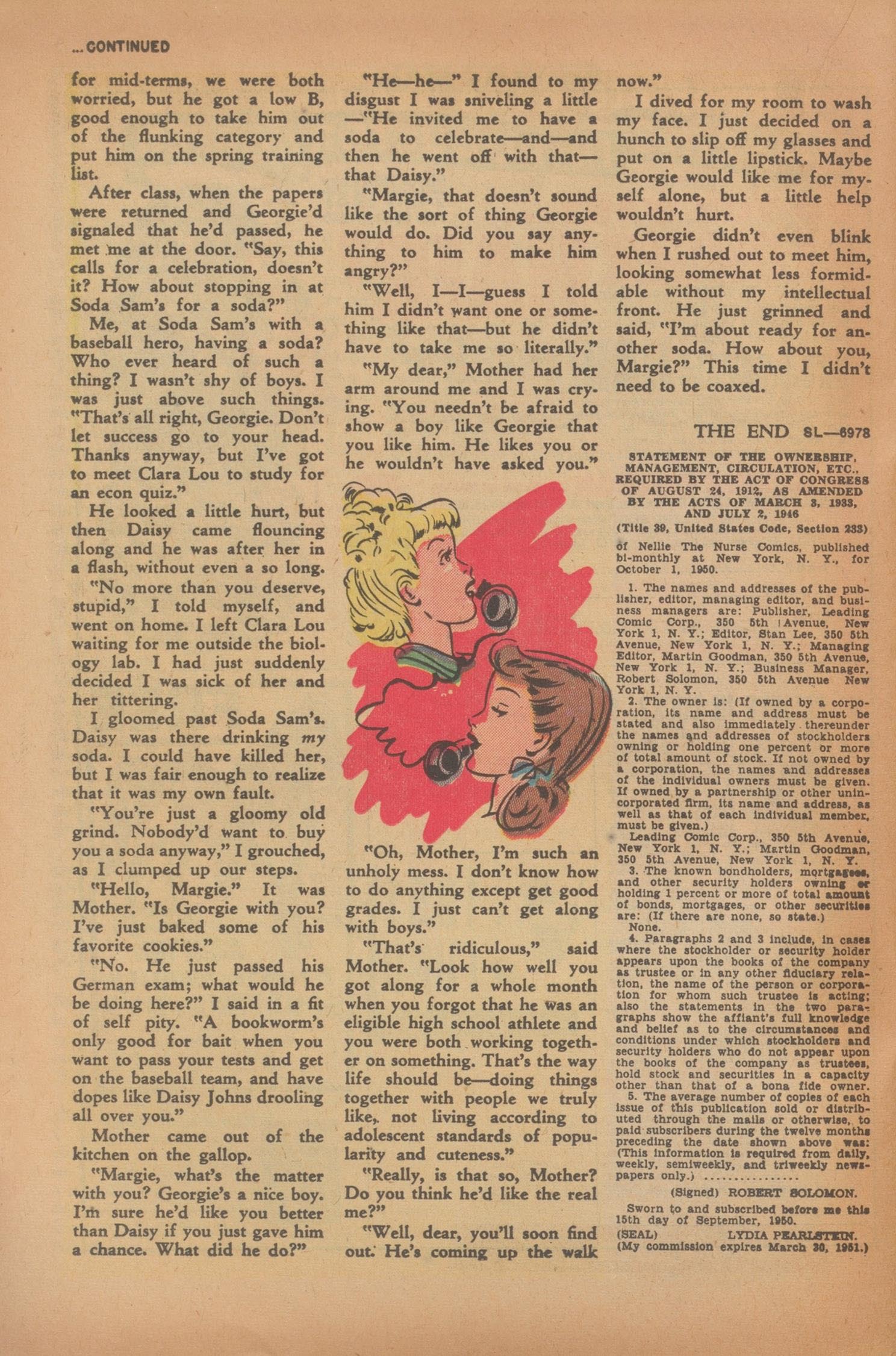 Read online Nellie The Nurse (1945) comic -  Issue #28 - 22