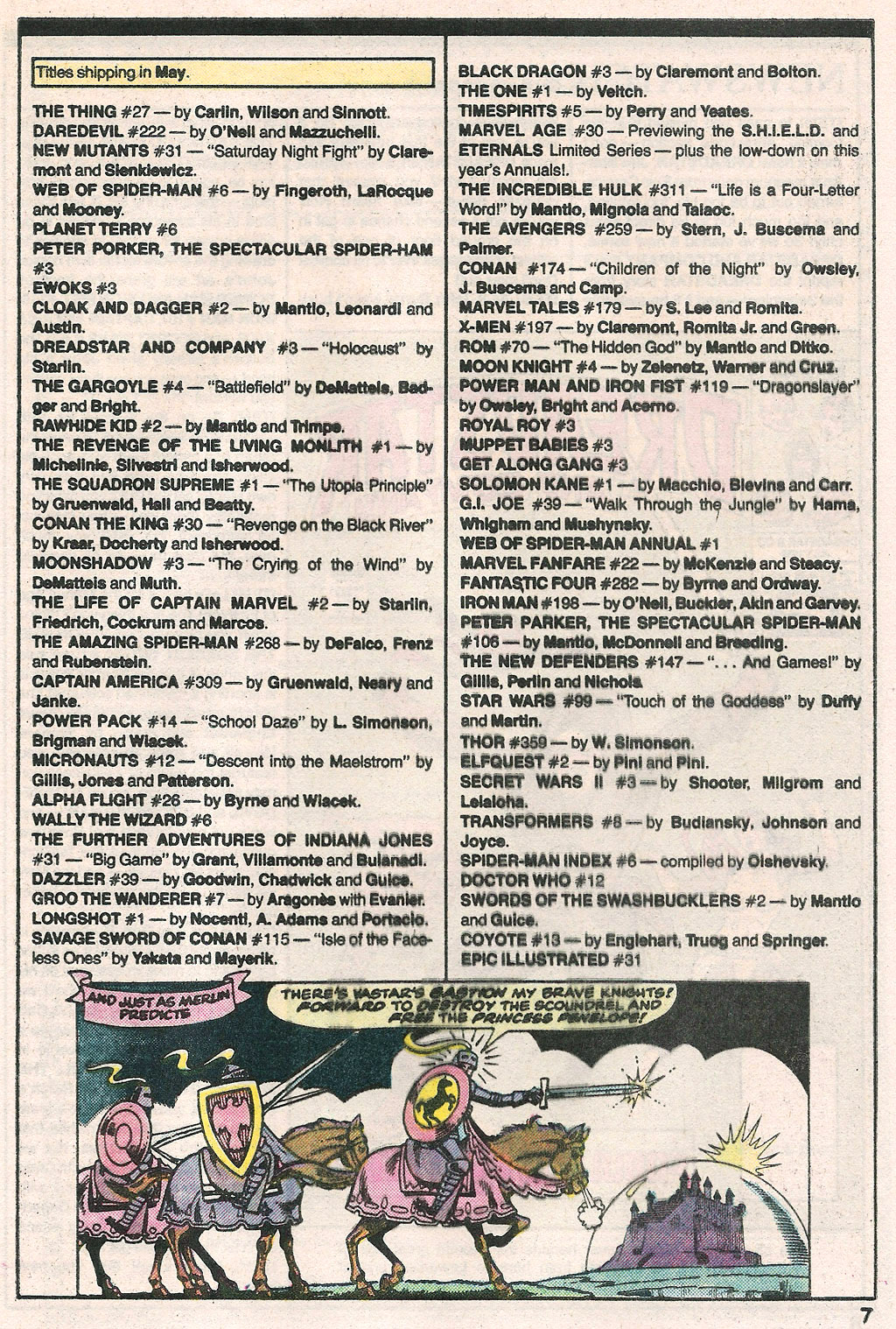 Read online Marvel Age comic -  Issue #27 - 9