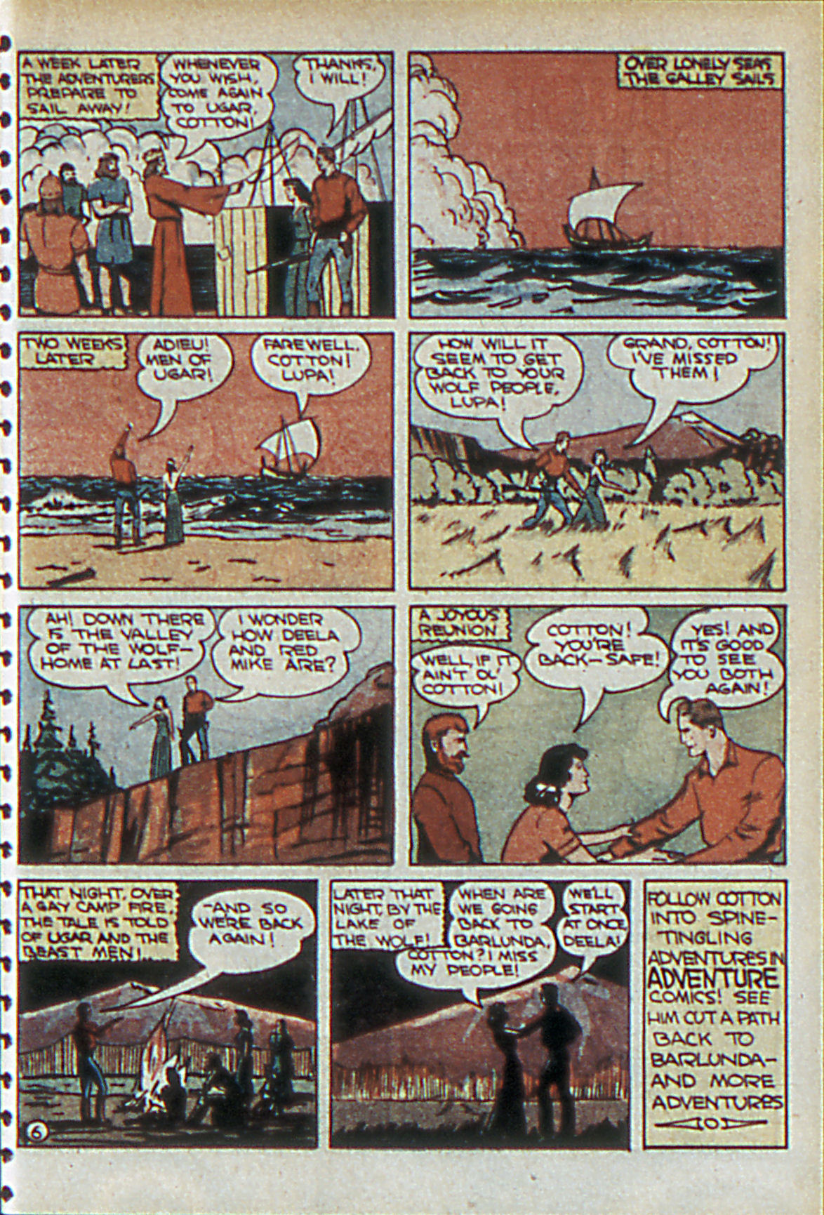 Read online Adventure Comics (1938) comic -  Issue #55 - 38