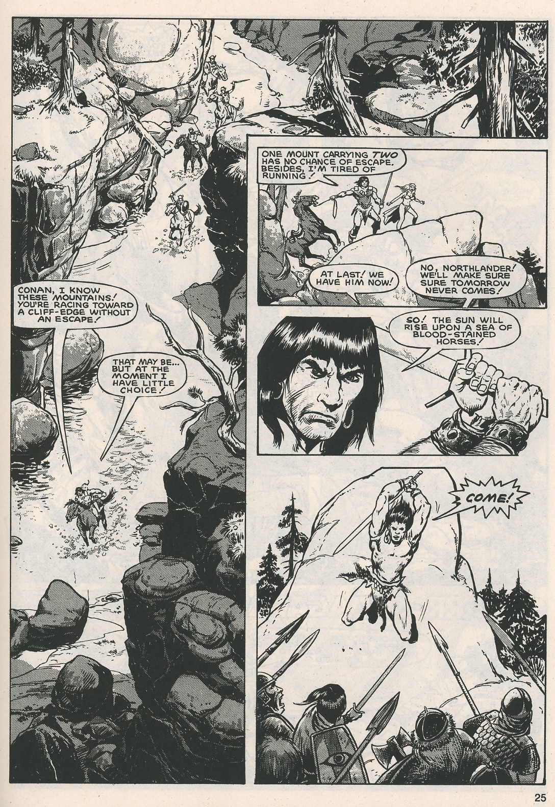 Read online The Savage Sword Of Conan comic -  Issue #118 - 24