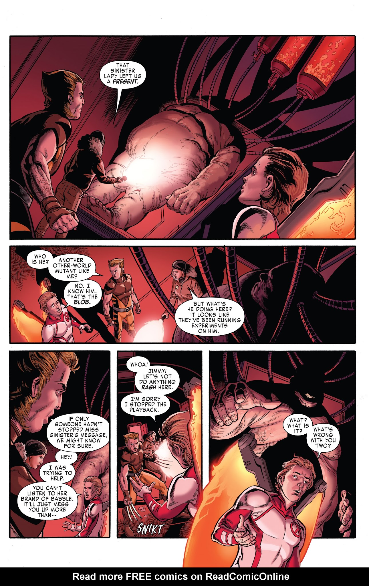 Read online X-Men: Blue comic -  Issue #11 - 15