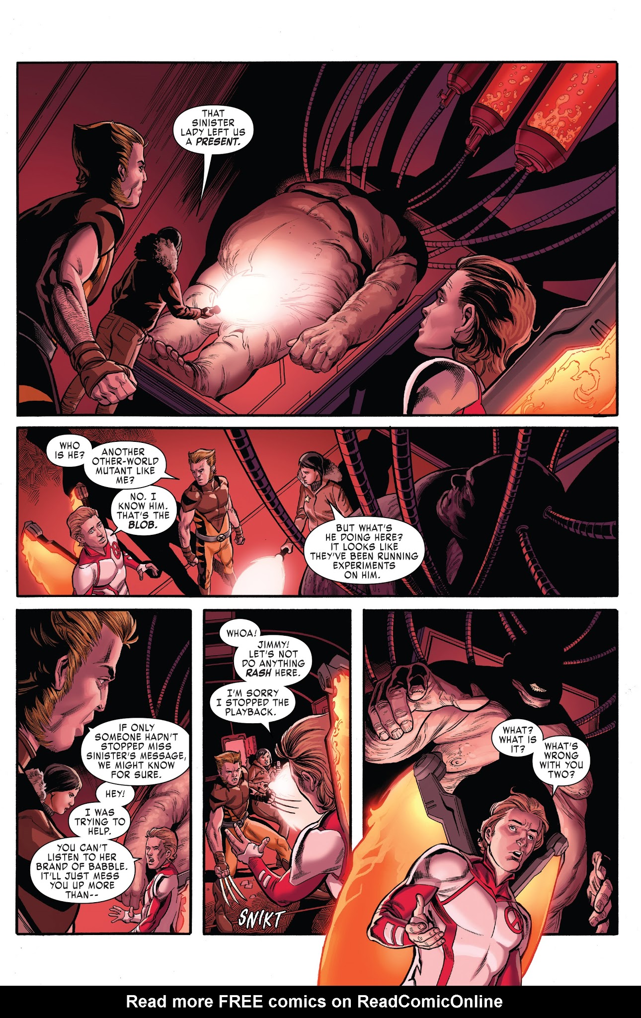 Read online X-Men: Blue comic -  Issue #11 - 15