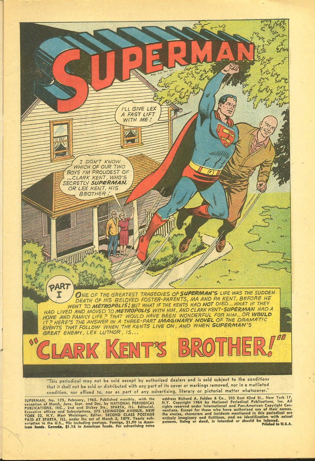 Read online Superman (1939) comic -  Issue #175 - 3