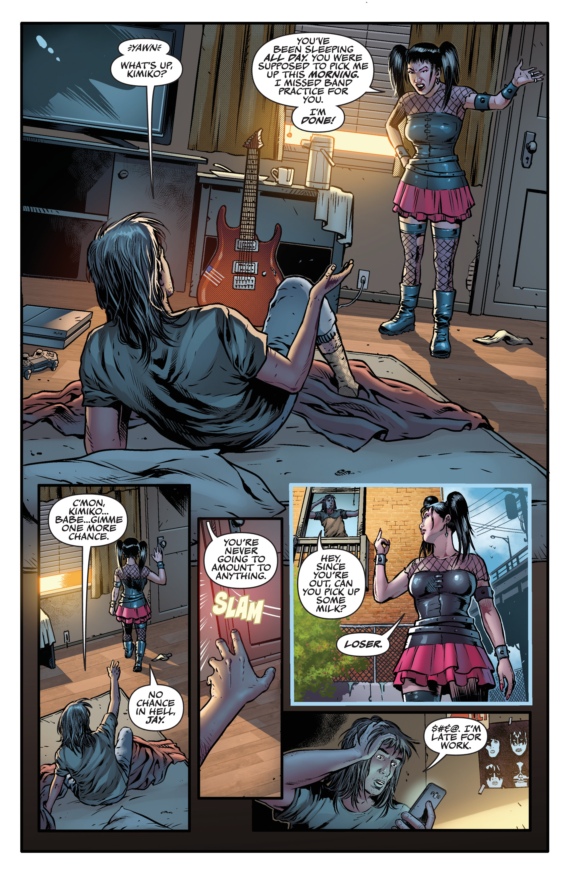 Read online KISS: The End comic -  Issue #1 - 6