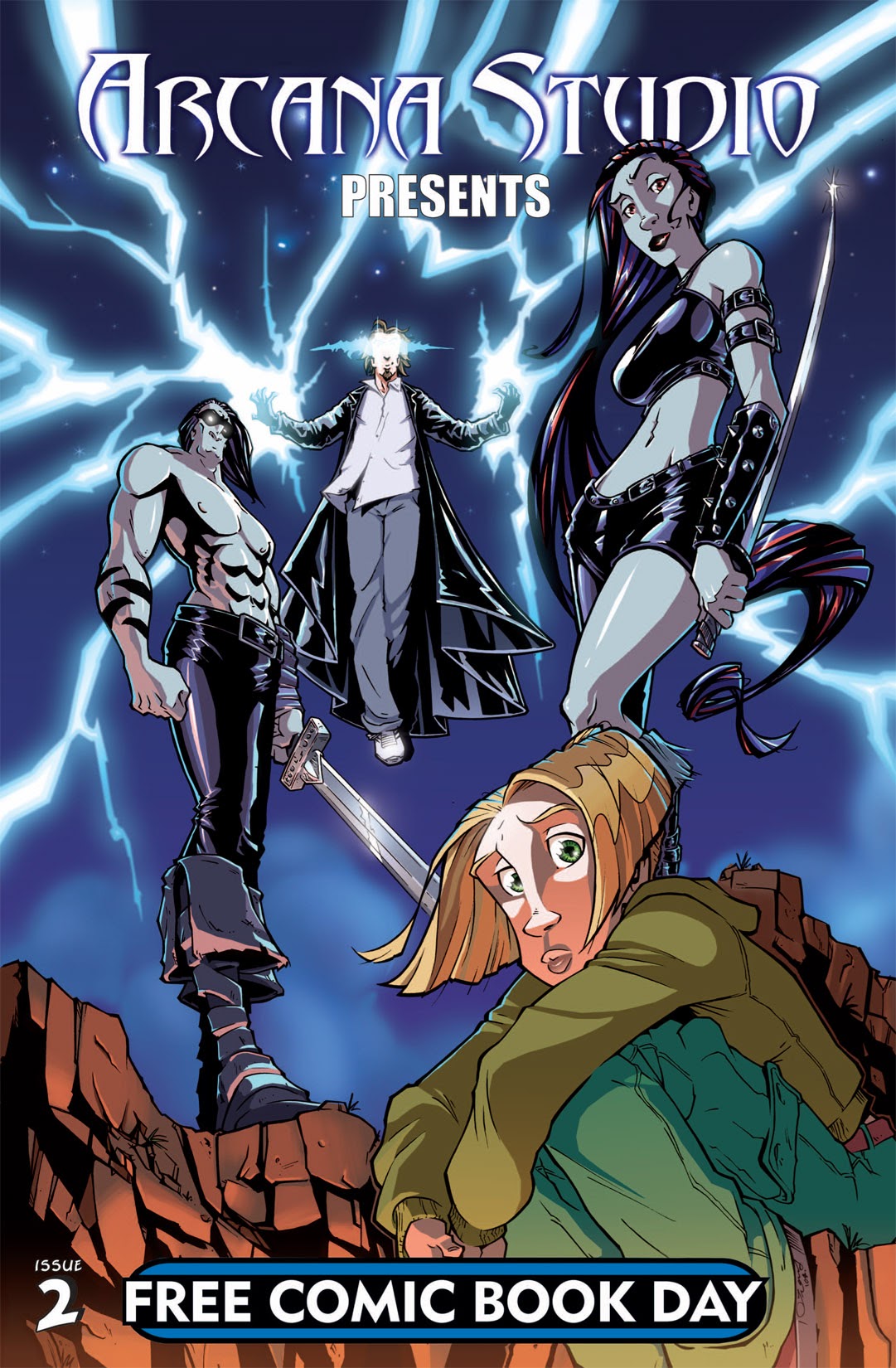 Read online Arcana Studio Presents: Free Comic Book Day comic -  Issue #2005 - 1