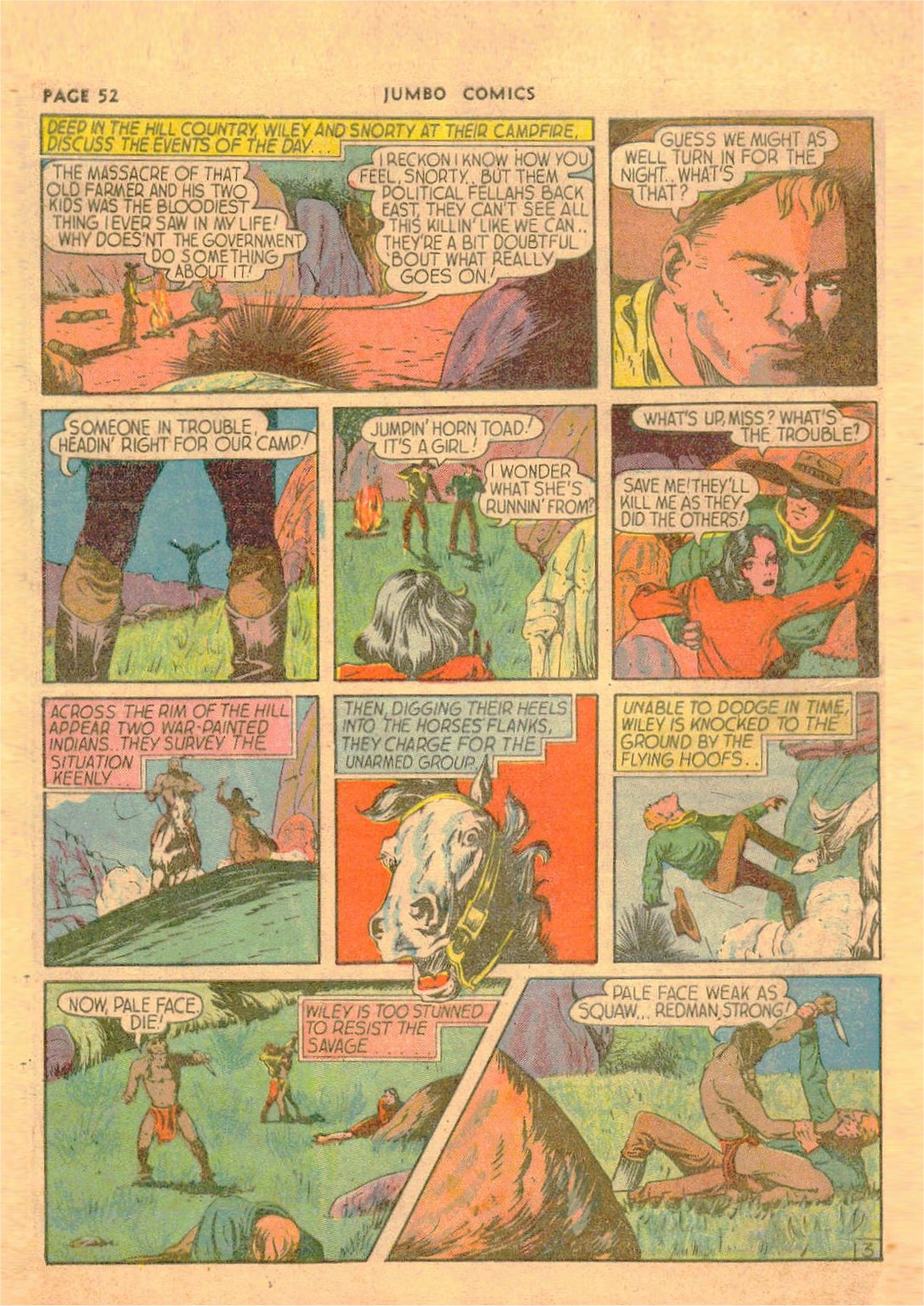 Read online Jumbo Comics comic -  Issue #19 - 54
