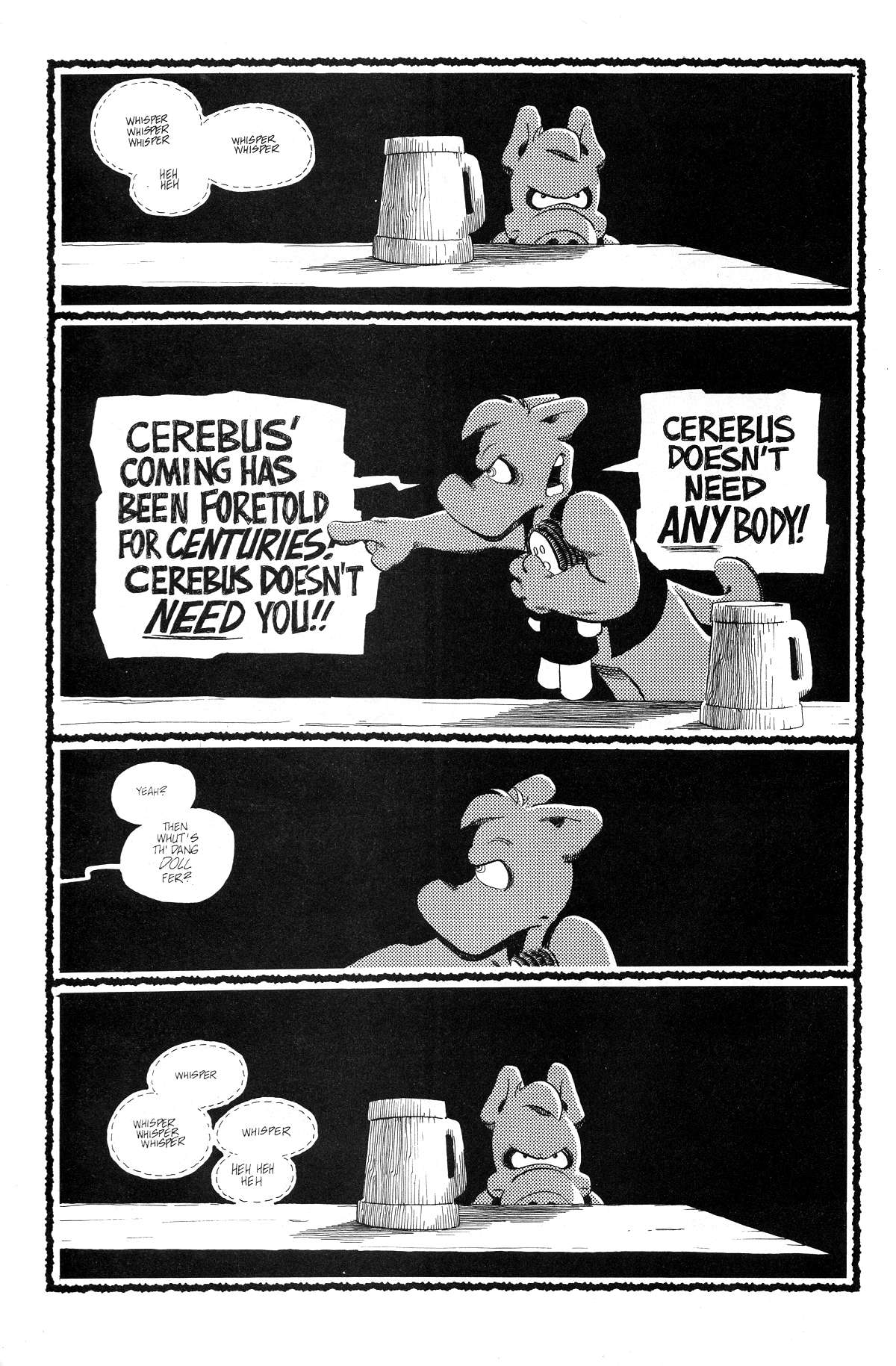 Read online Cerebus comic -  Issue #168 - 14