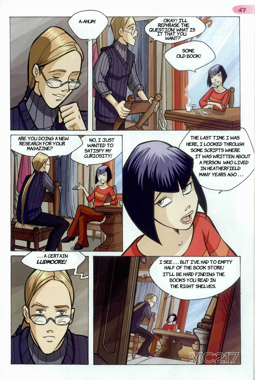Read online W.i.t.c.h. comic -  Issue #52 - 39