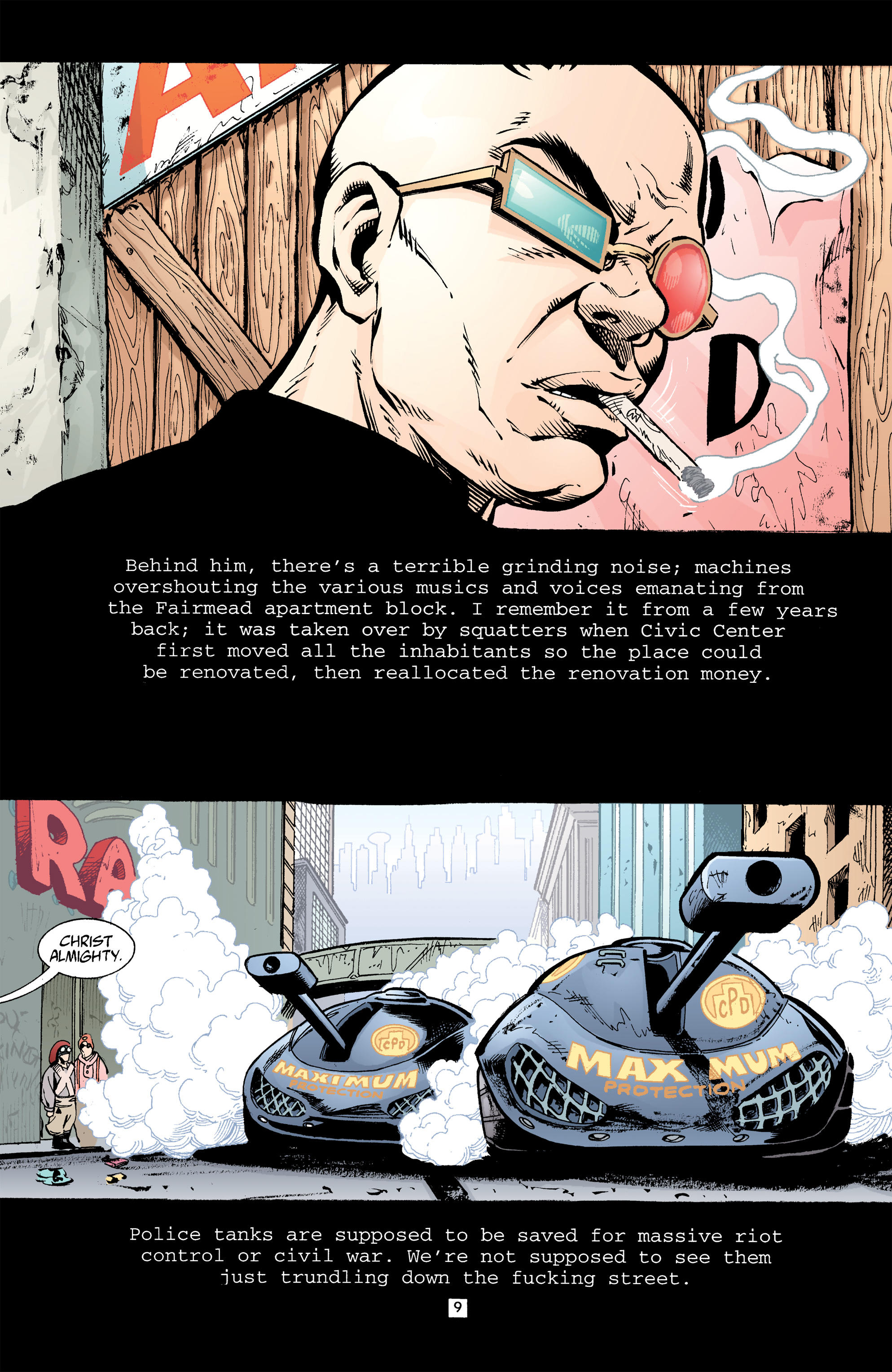 Read online Transmetropolitan comic -  Issue #32 - 10