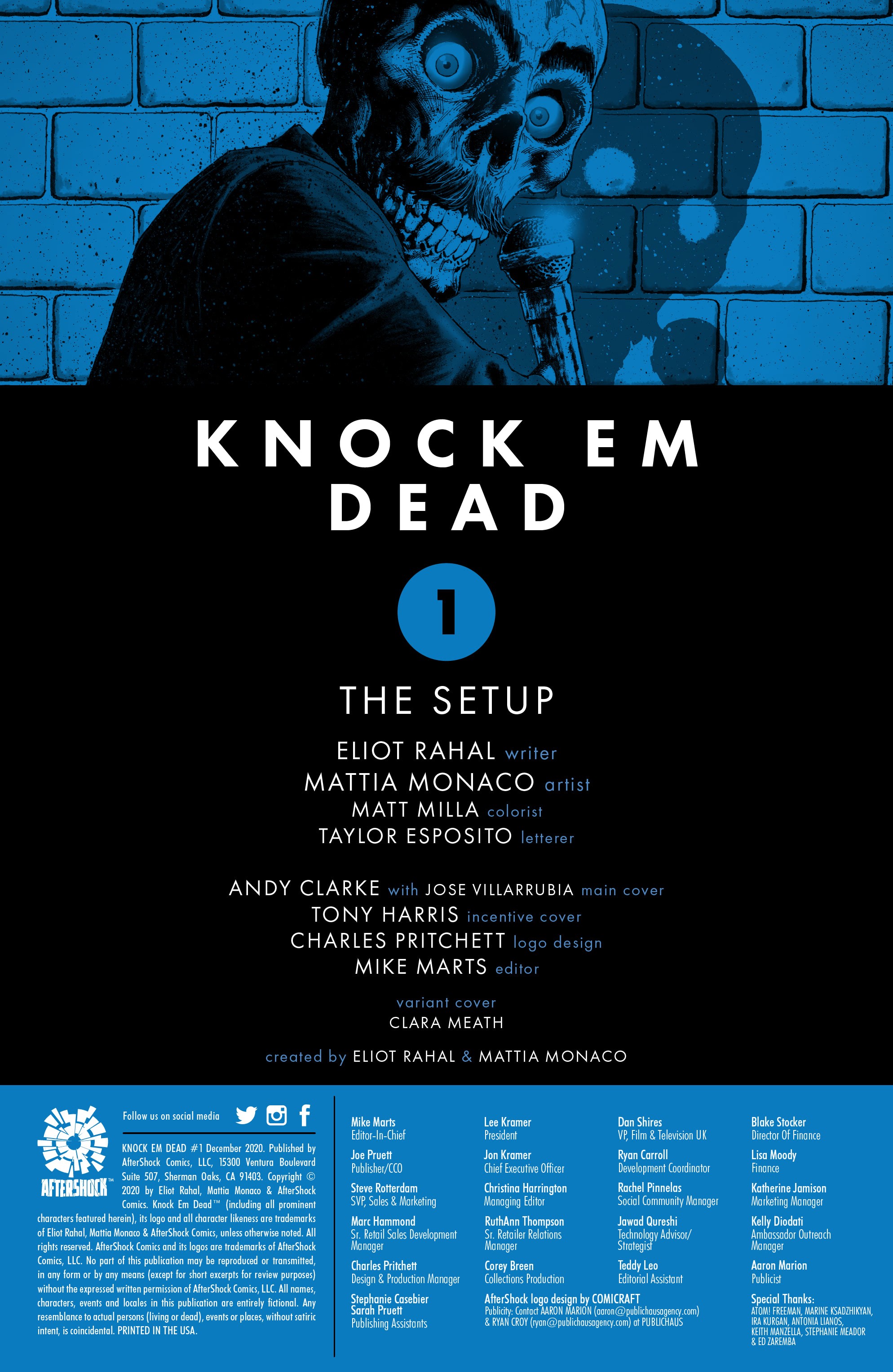 Read online Knock Em Dead comic -  Issue #1 - 2