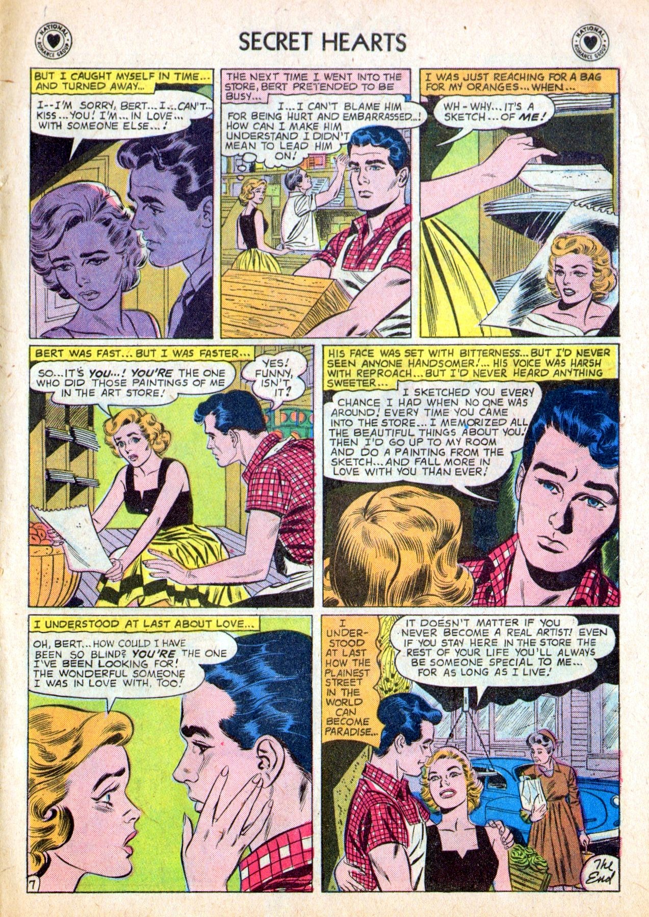 Read online Secret Hearts comic -  Issue #53 - 9