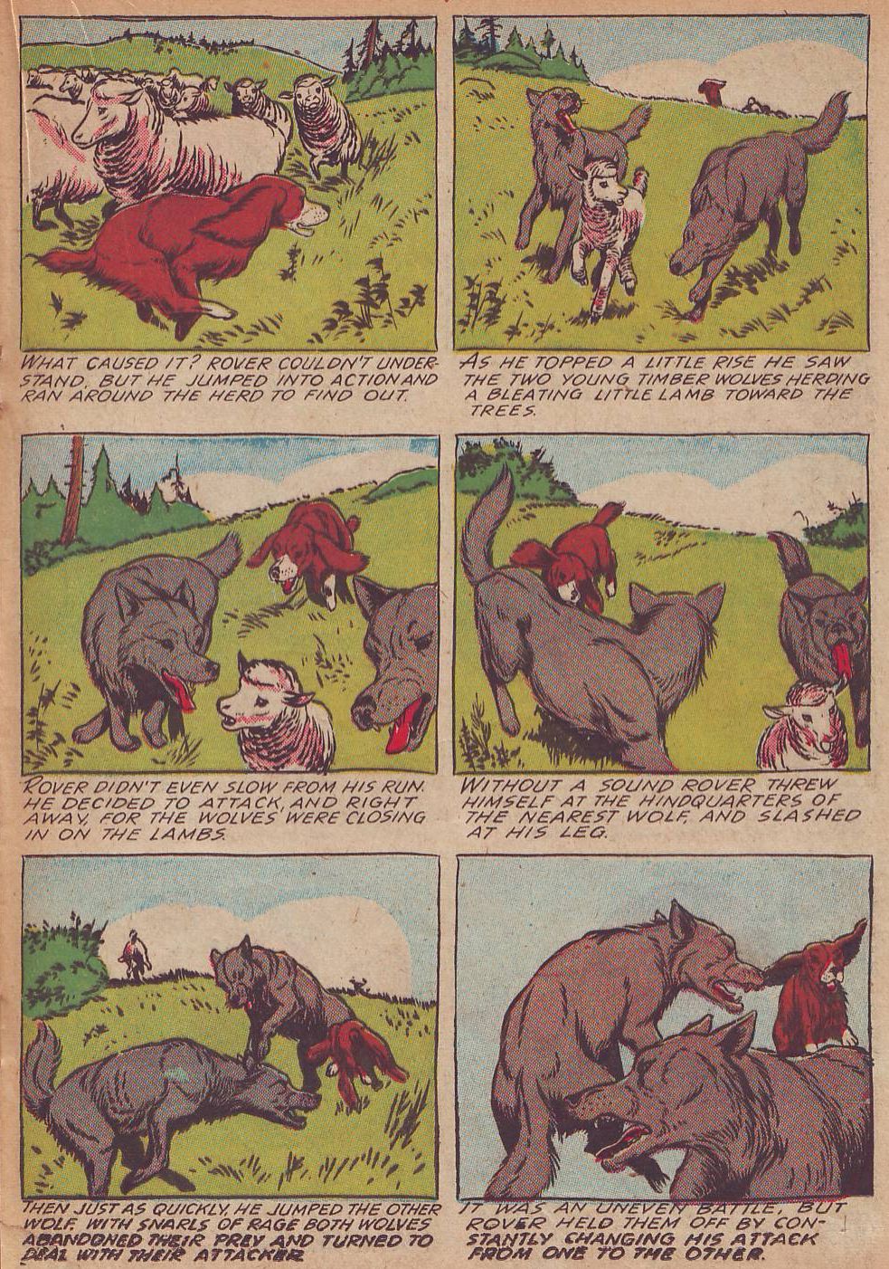 Read online Animal Comics comic -  Issue #21 - 25