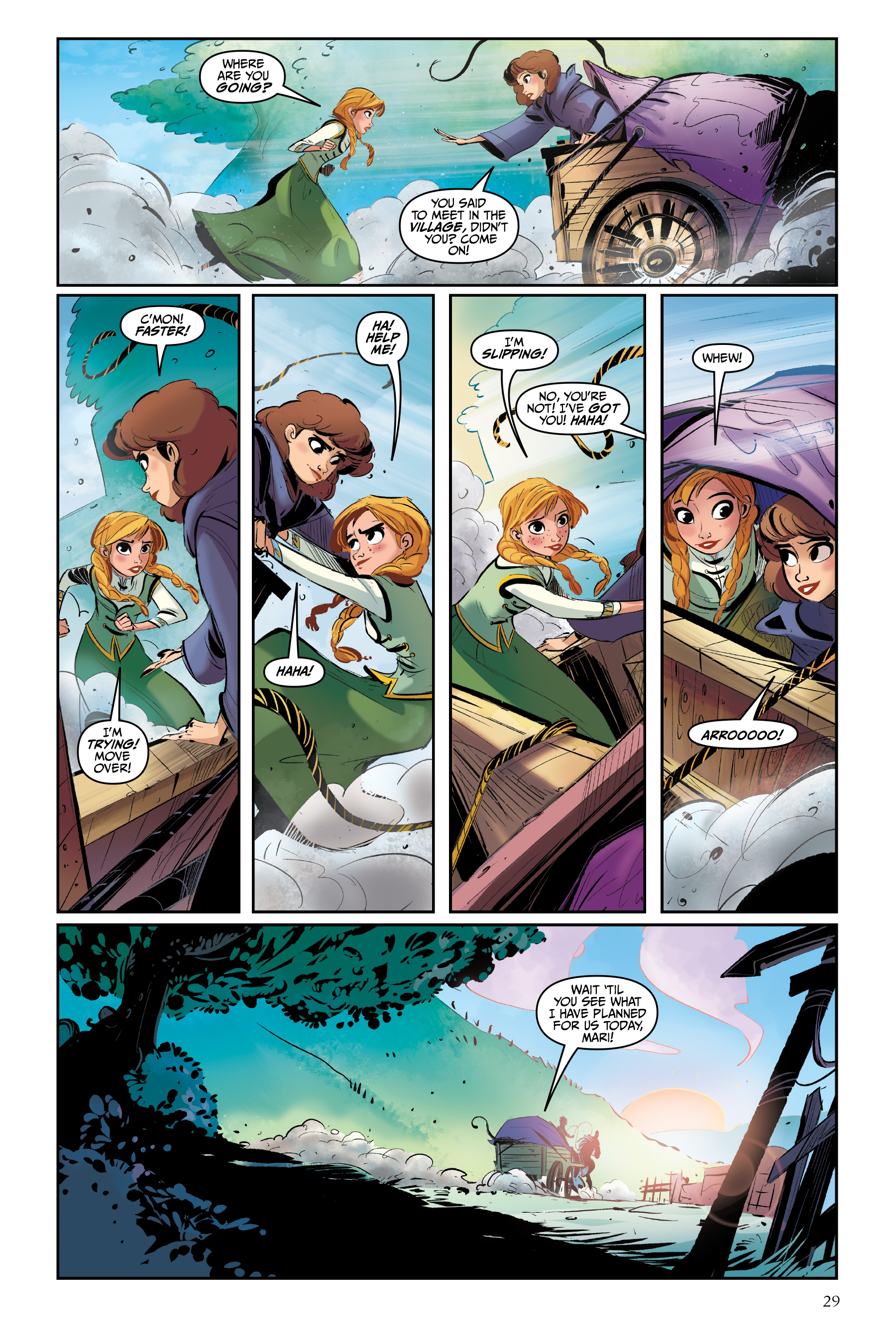 Read online Disney Frozen: Breaking Boundaries comic -  Issue # _TPB - 29