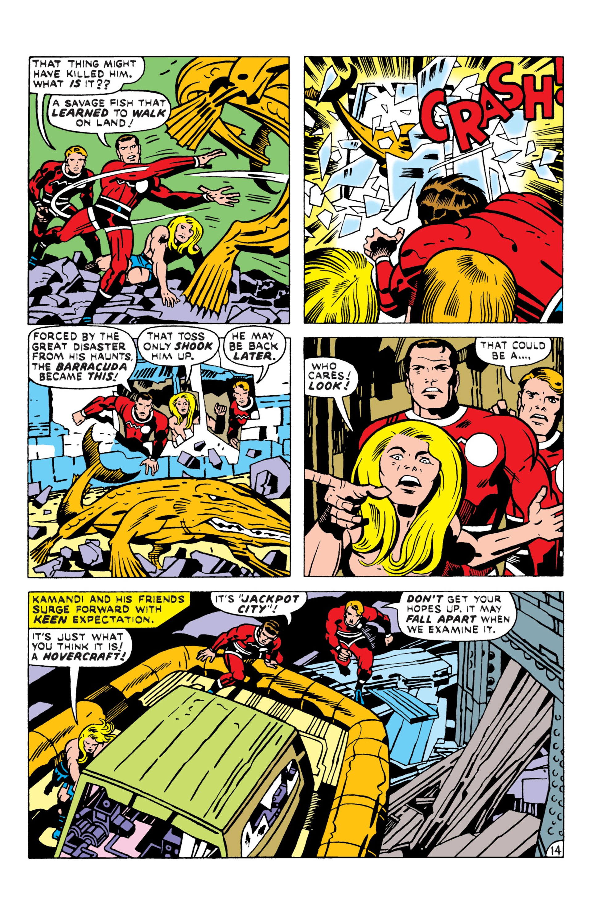 Read online Kamandi, The Last Boy On Earth comic -  Issue #25 - 14