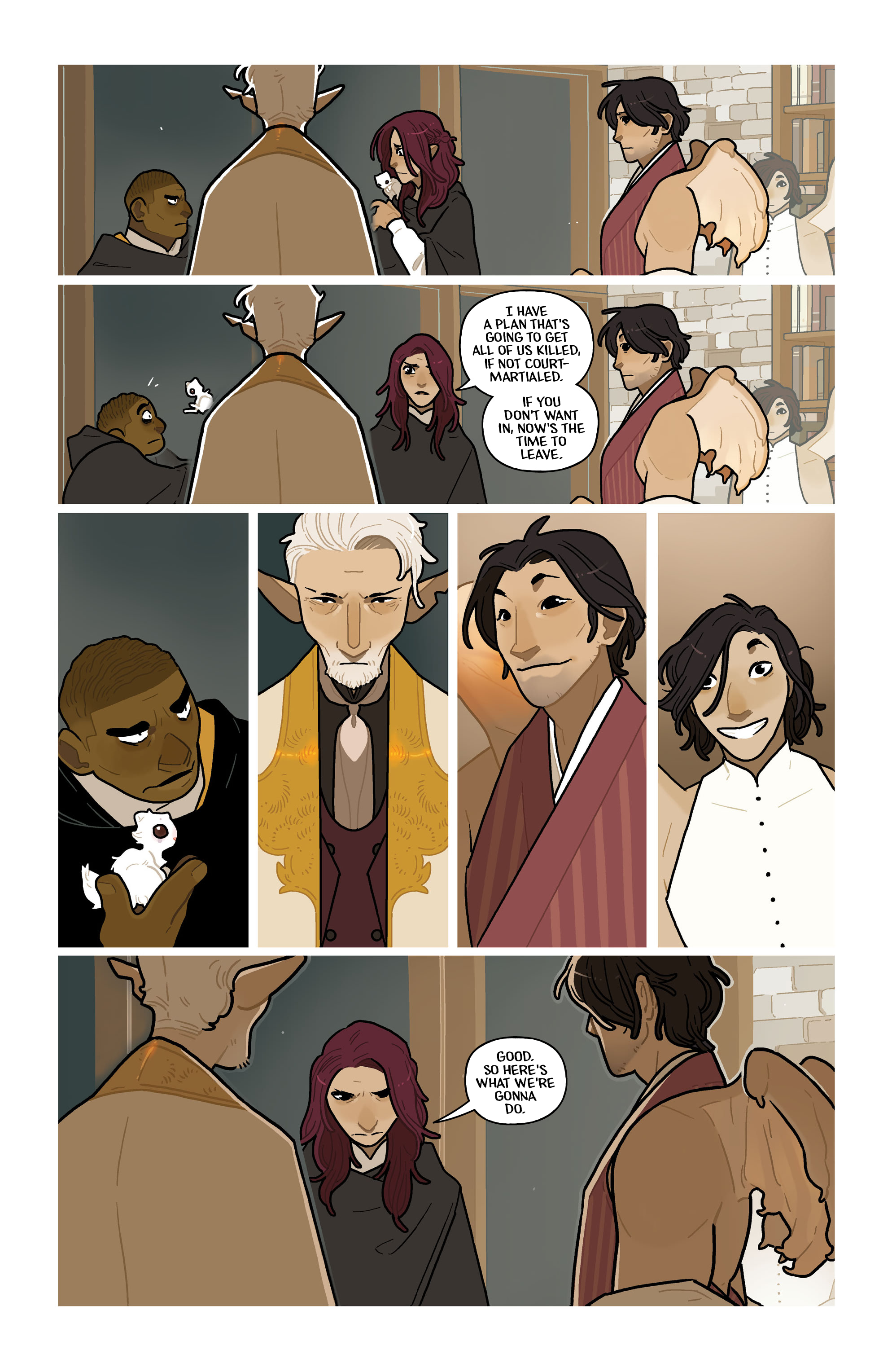 Read online Black Cloak comic -  Issue #5 - 14