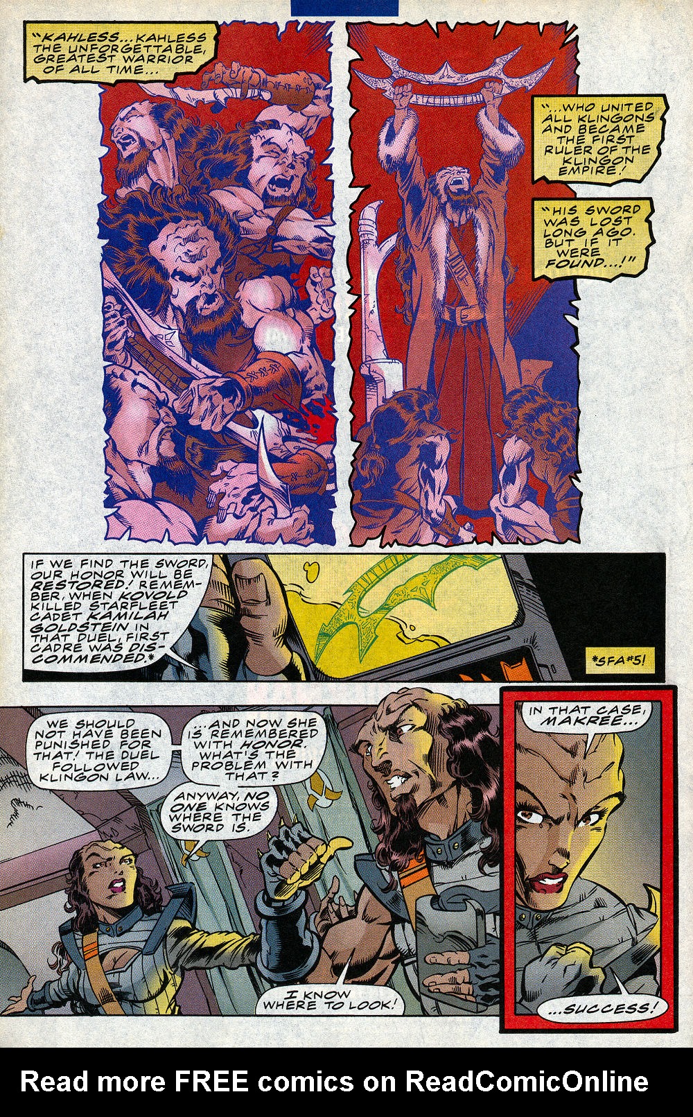 Read online Star Trek: Starfleet Academy (1996) comic -  Issue #18 - 11