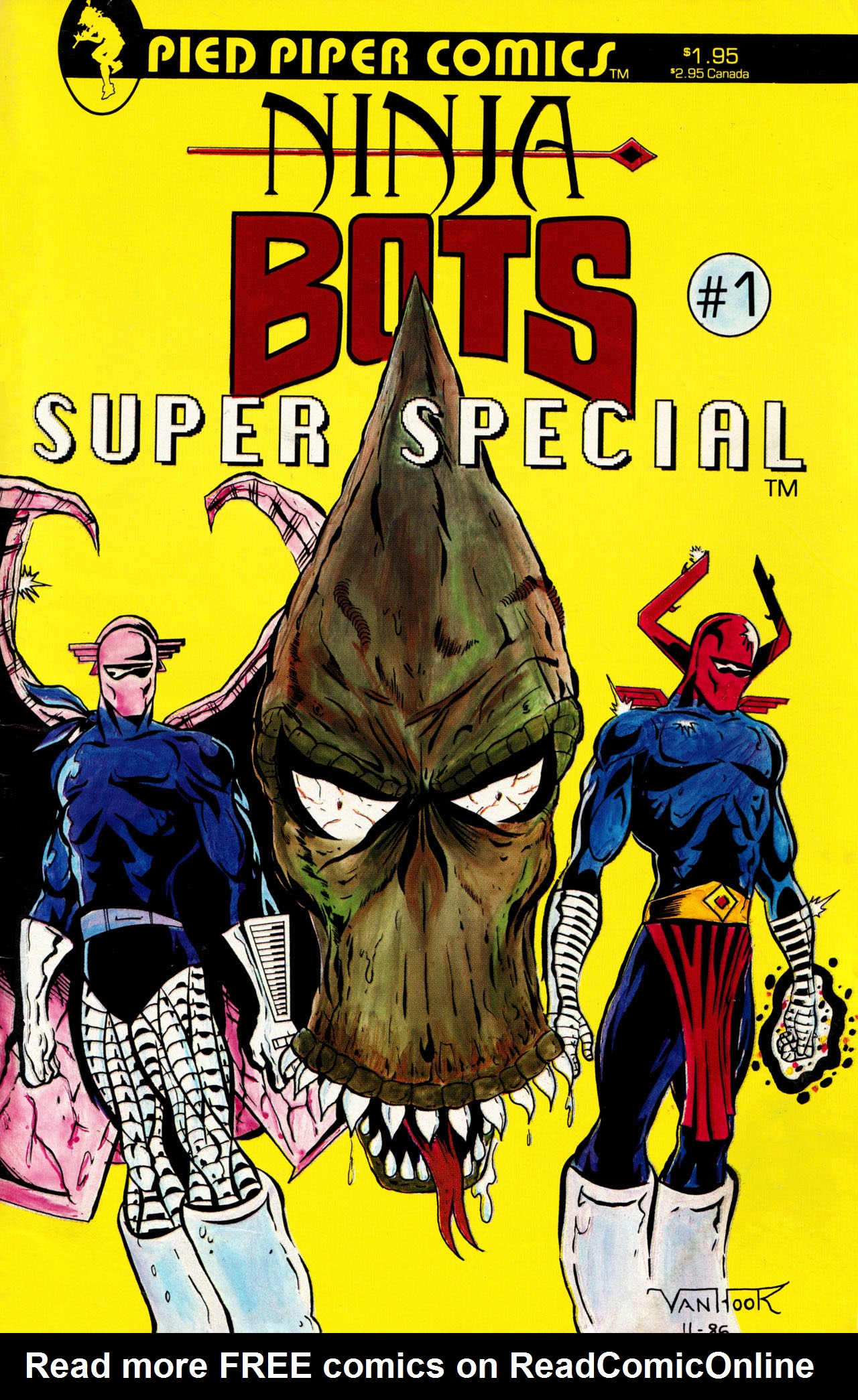Read online Ninja Bots Super Special comic -  Issue # Full - 1