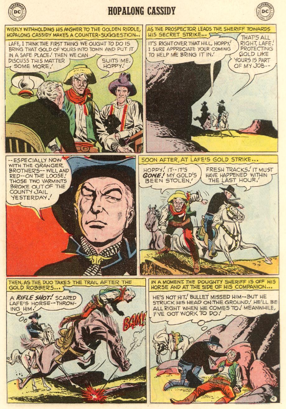 Read online Hopalong Cassidy comic -  Issue #127 - 6