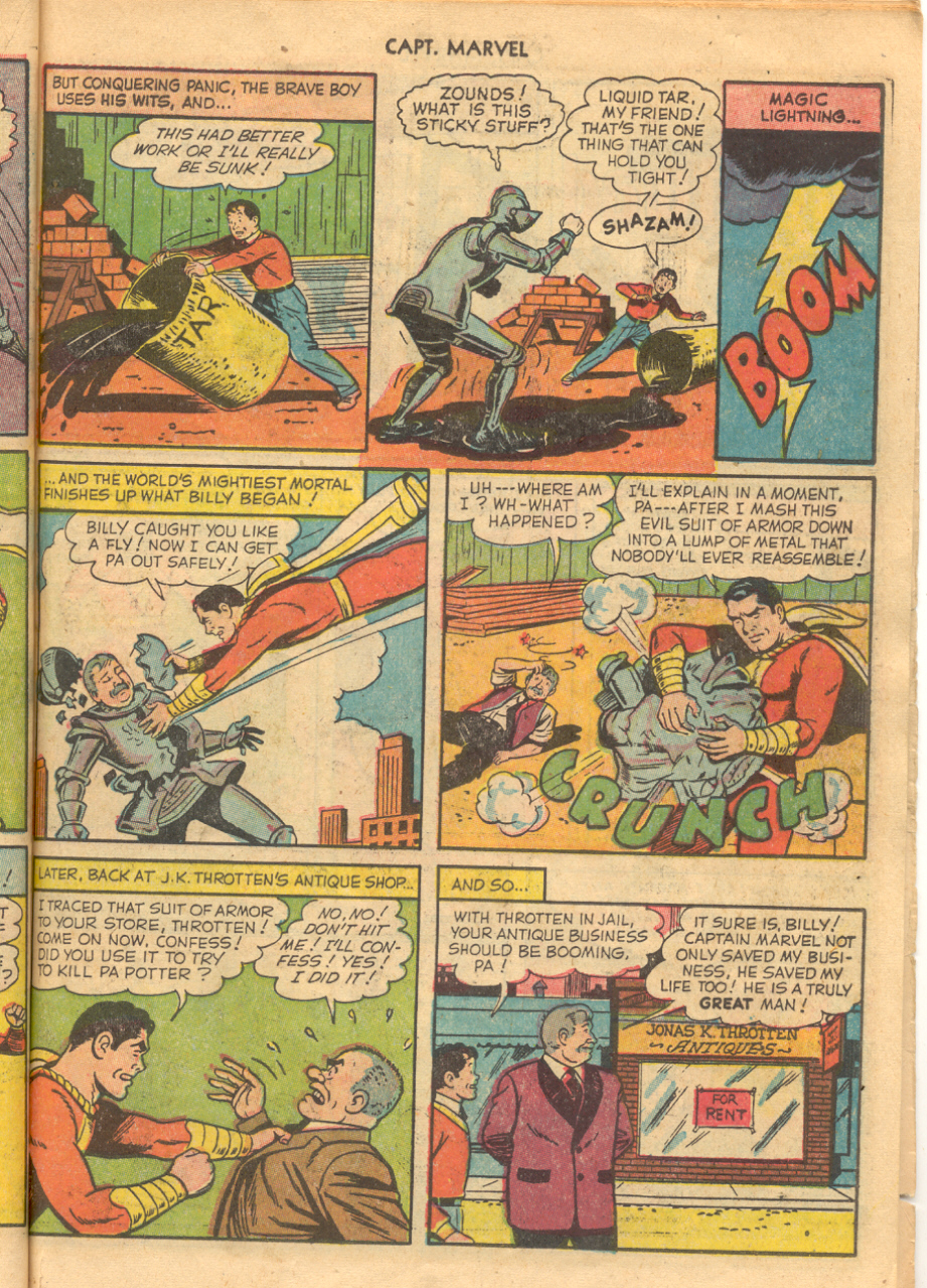 Read online Captain Marvel Adventures comic -  Issue #138 - 23