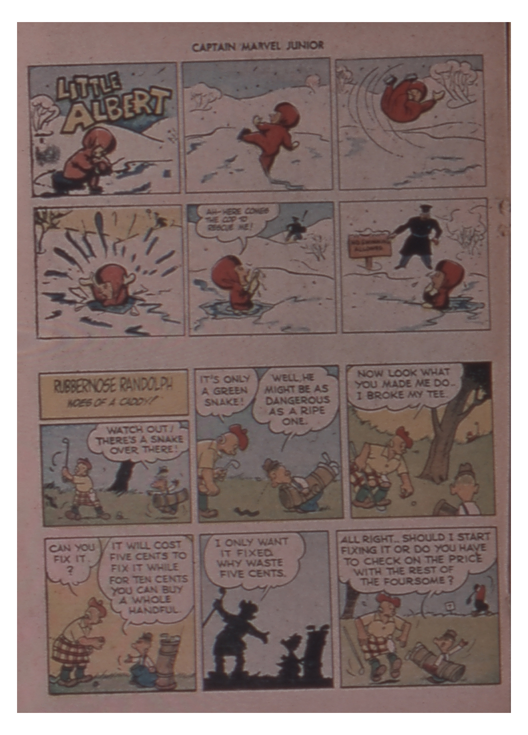 Read online Captain Marvel, Jr. comic -  Issue #28 - 22