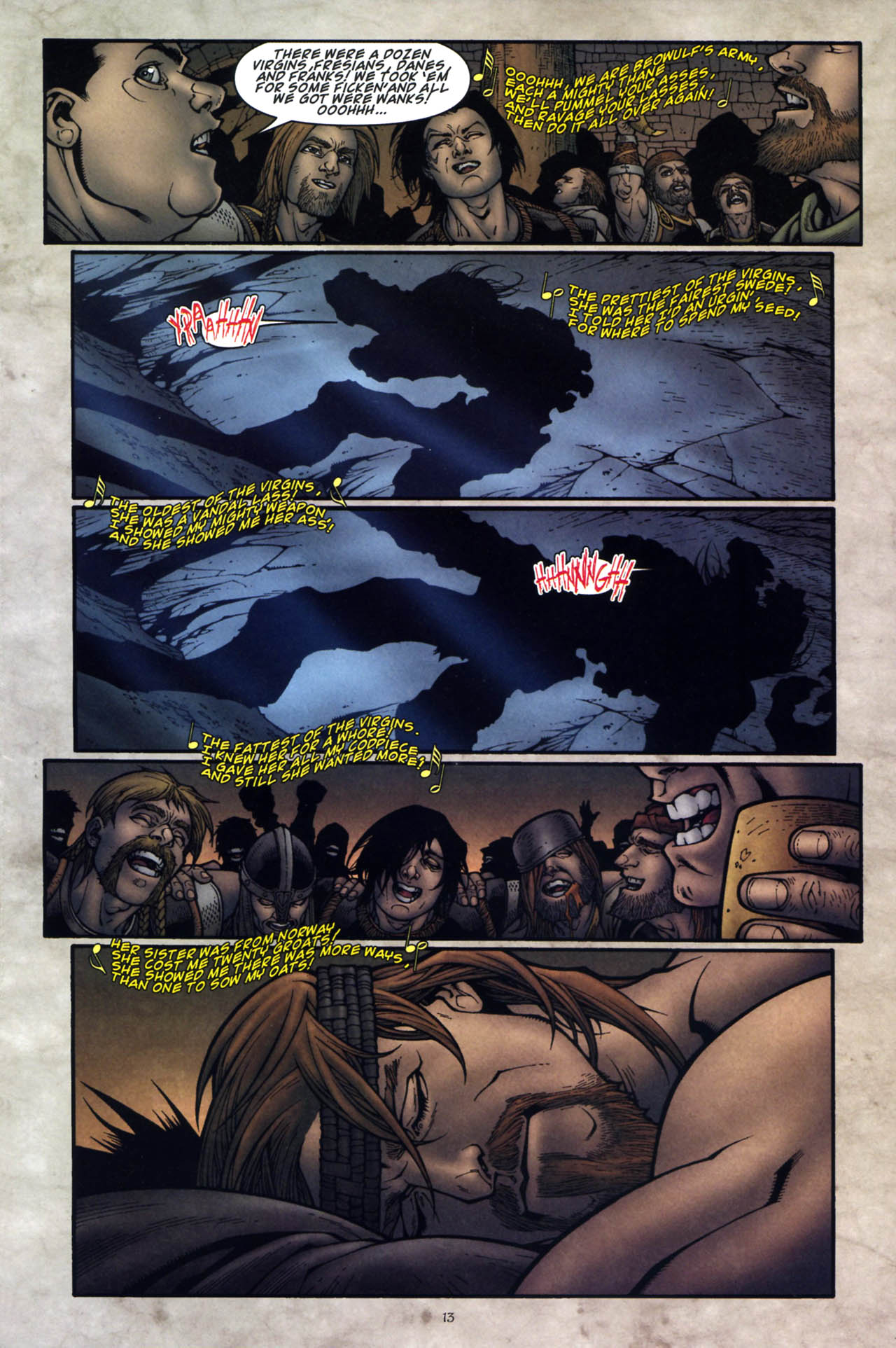 Read online Beowulf (2007) comic -  Issue #2 - 14