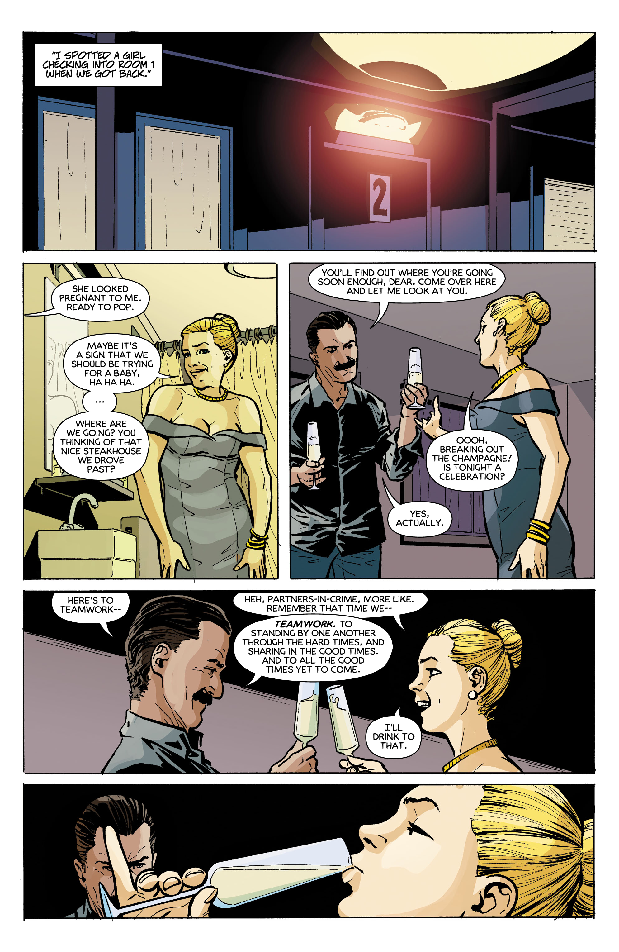Read online Hotell comic -  Issue #2 - 9