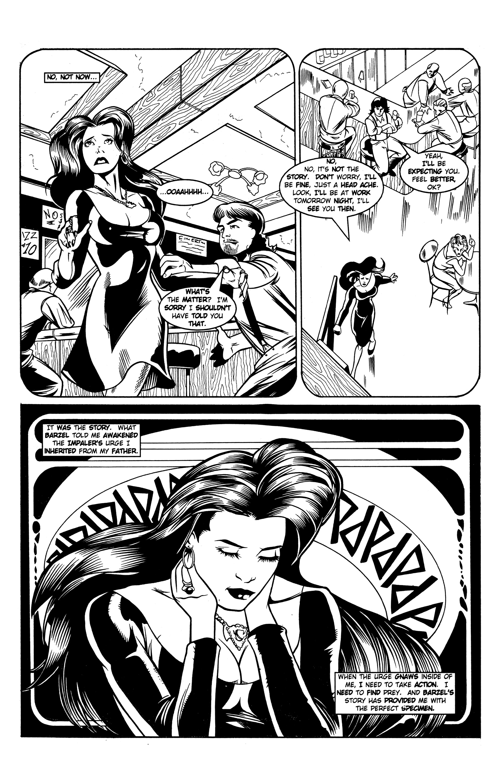 Read online Vamperotica comic -  Issue #36 - 6