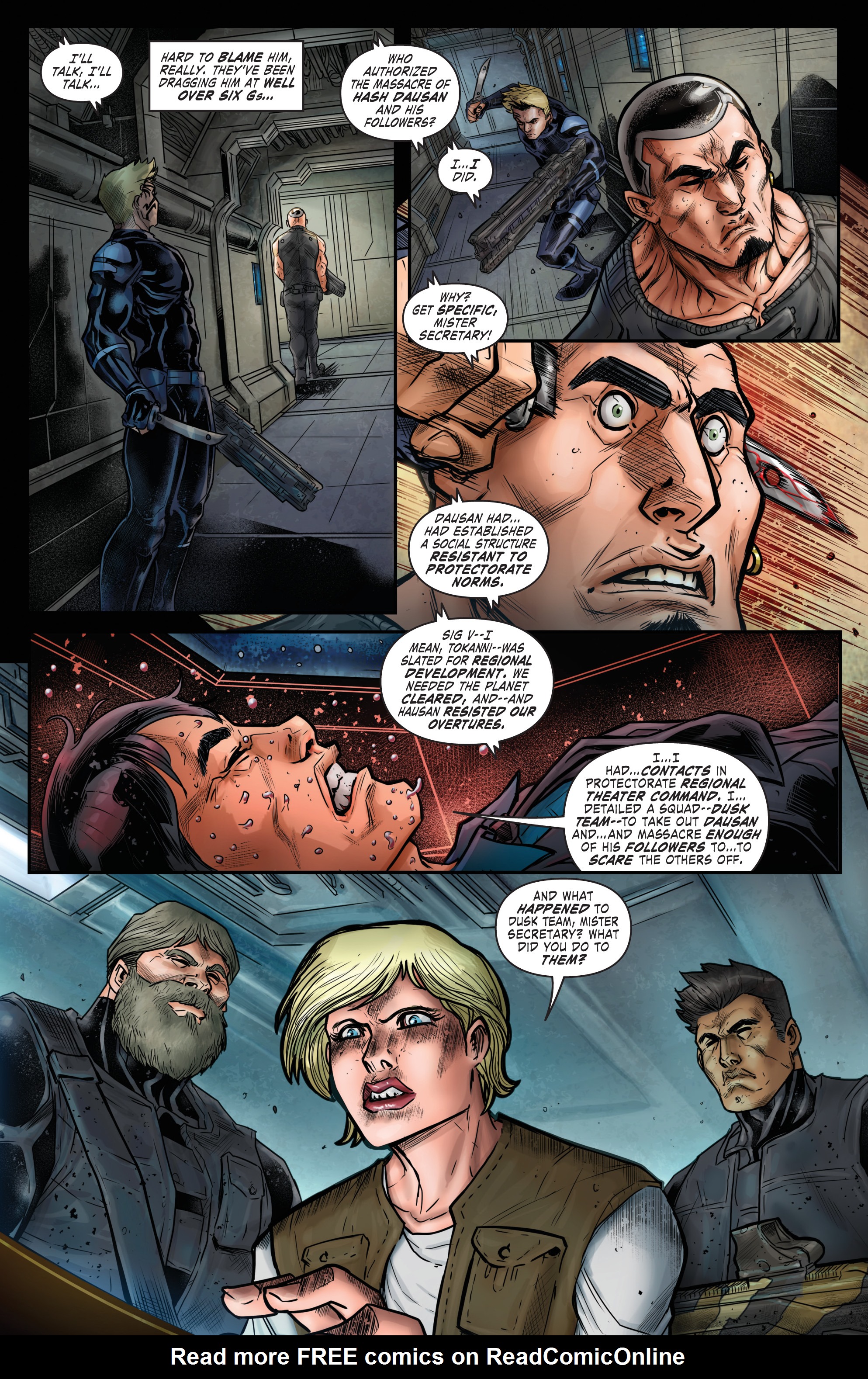 Read online Altered Carbon: Download Blues comic -  Issue # TPB - 117