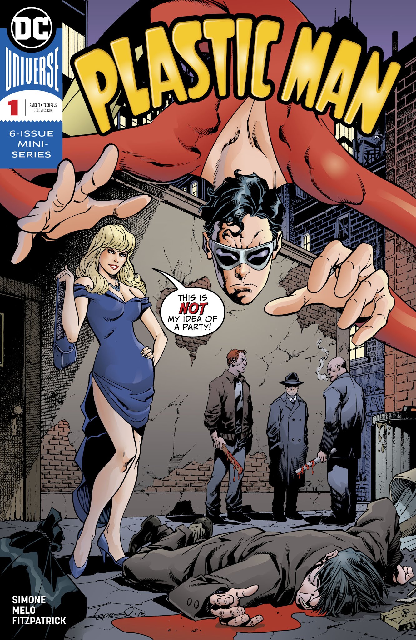 Read online Plastic Man (2018) comic -  Issue #1 - 1