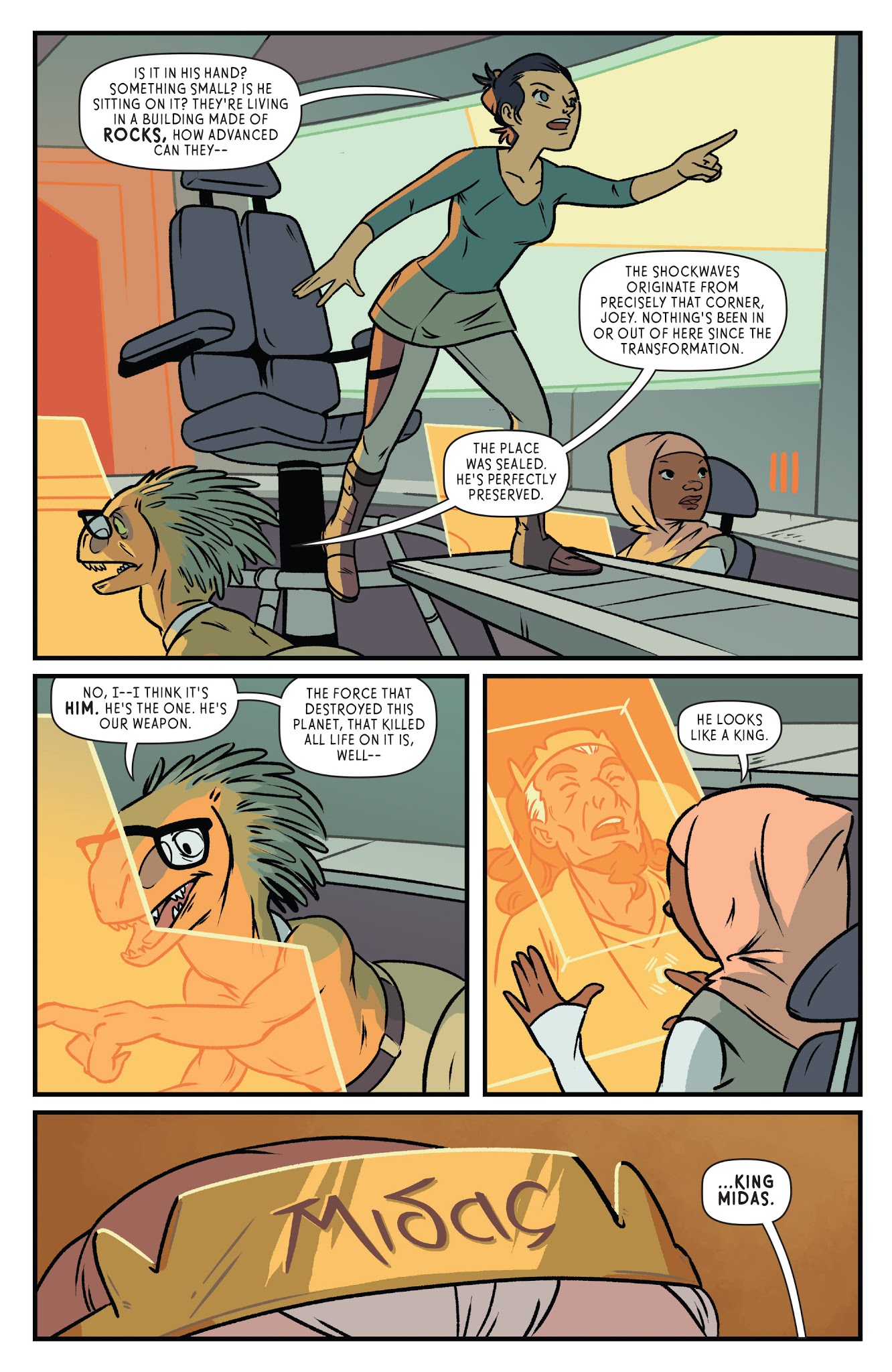 Read online The Midas Flesh comic -  Issue #2 - 23